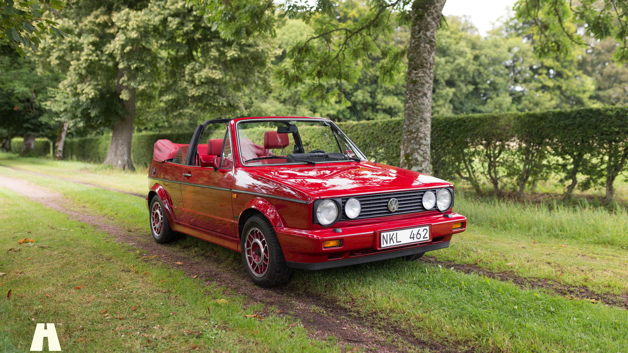 Exterior image of 1988 Volkswagen Golf GTI Cabriolet