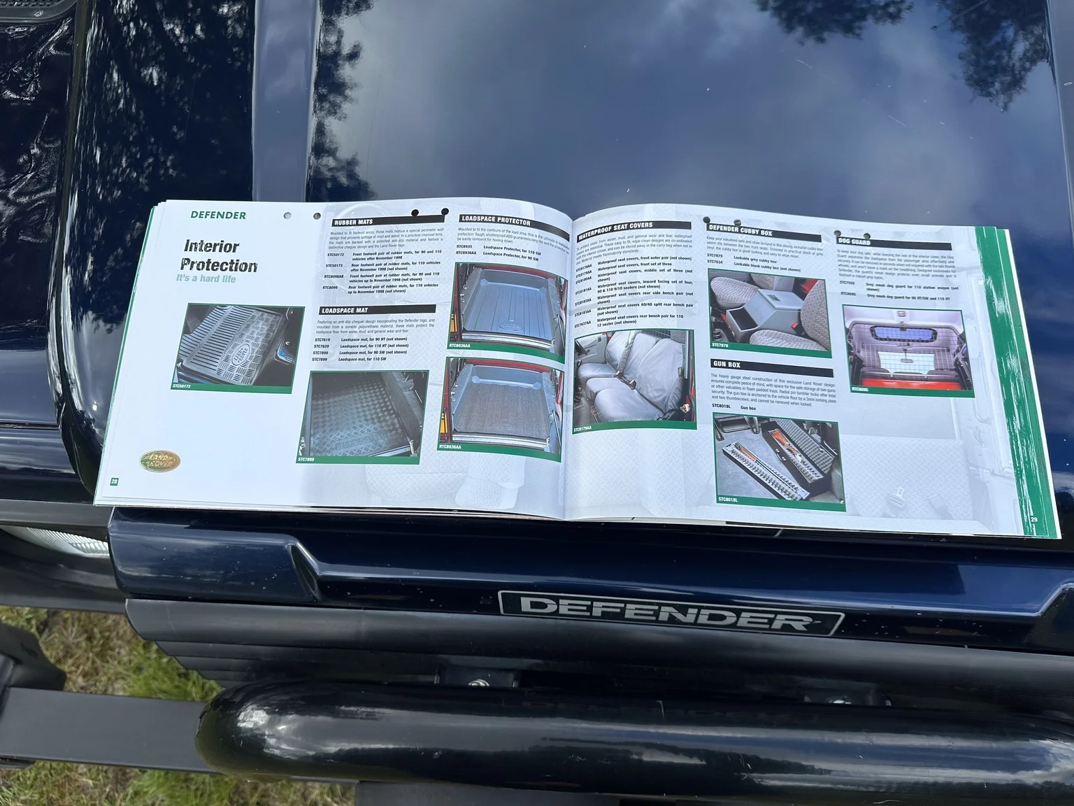Documentation for 2002 Land Rover Defender 110 Kombi Td5 (19)