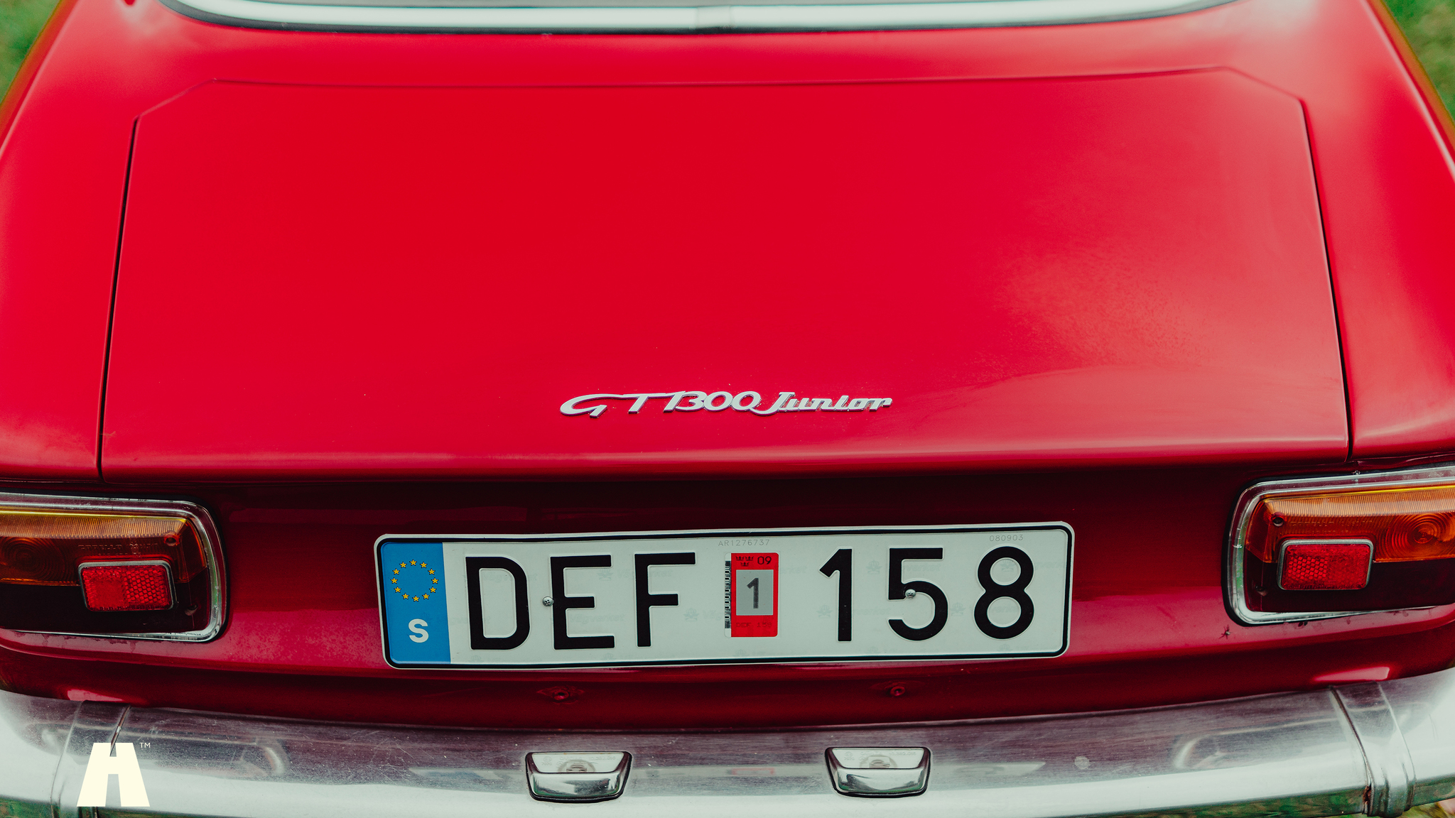 Exteriörbild på 1972 Alfa Romeo Giulia GT 1300 Junior