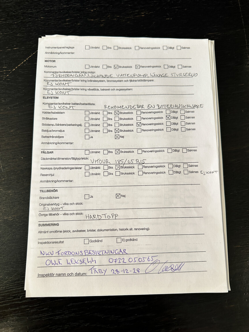 Documentation for 1956 Ford Thunderbird