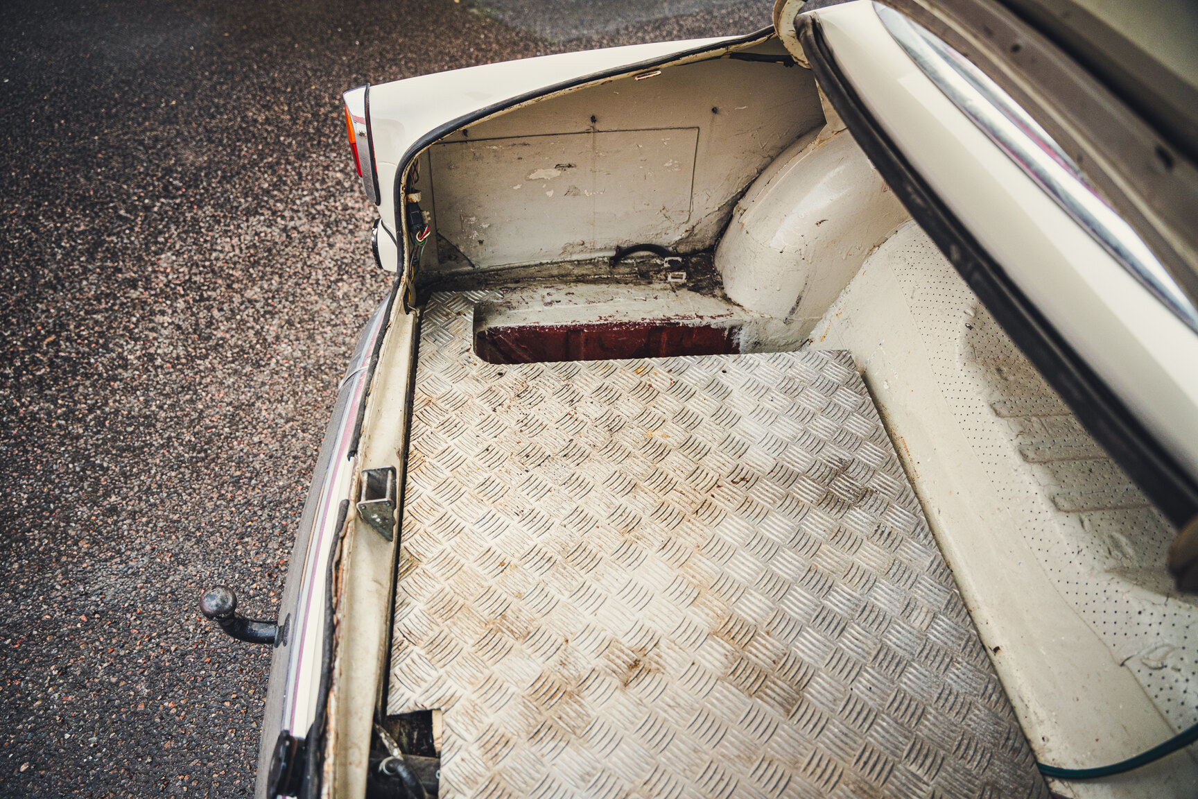 Interiörbild 1968 Volvo Amazon Turbo - Ett sista race