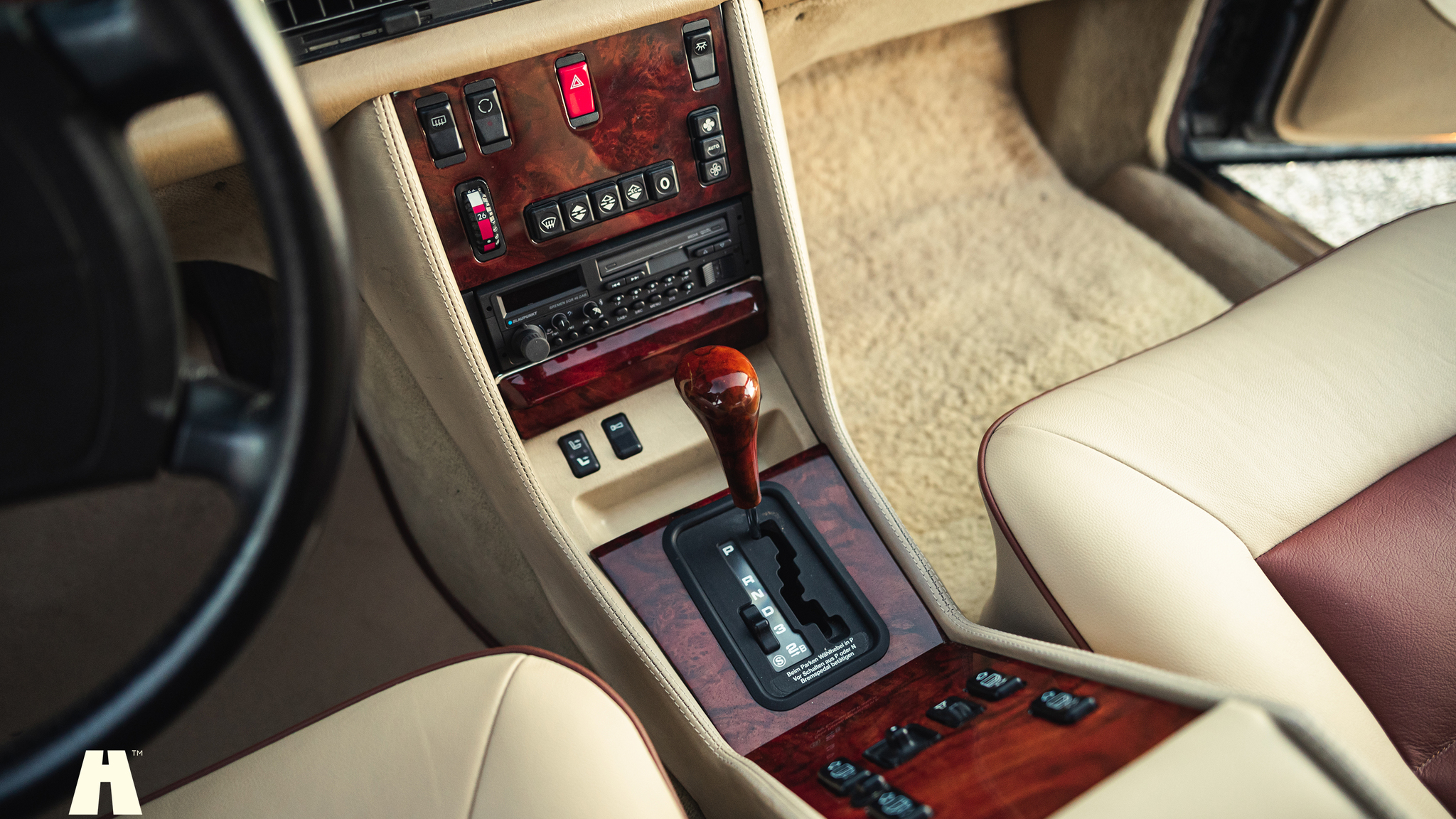 Interiörbild 1991 Mercedes 1000 SEL TRASCO