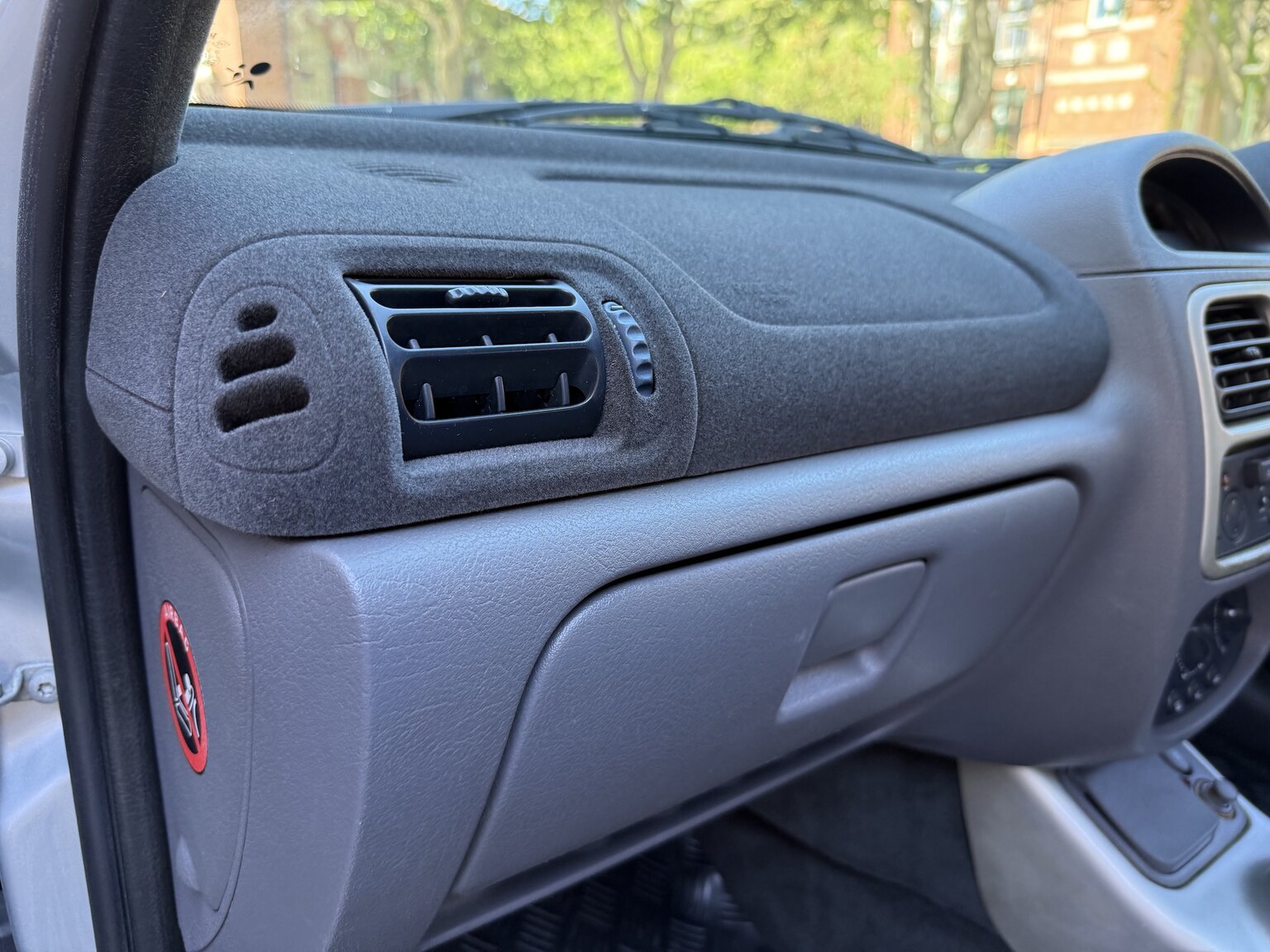 Interiörbild 2002 Renault Clio Sport V6