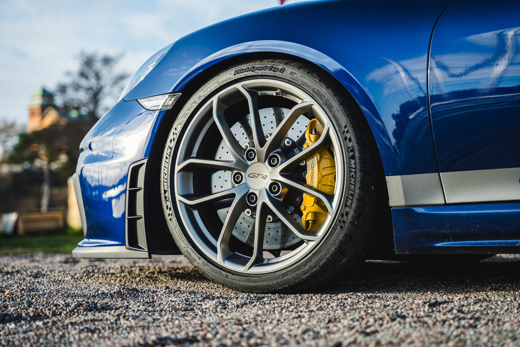 Exterior image of 2020 Porsche 718 Cayman GT4