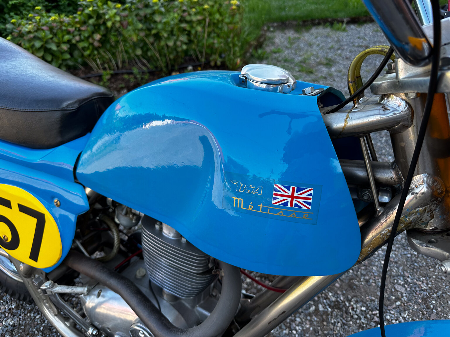 Exterior image of 1971 BSA Rickman Métisse 500