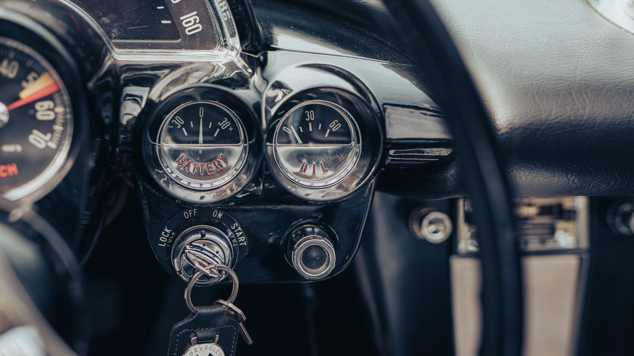 Interiörbild 1959 Chevrolet Corvette 1959