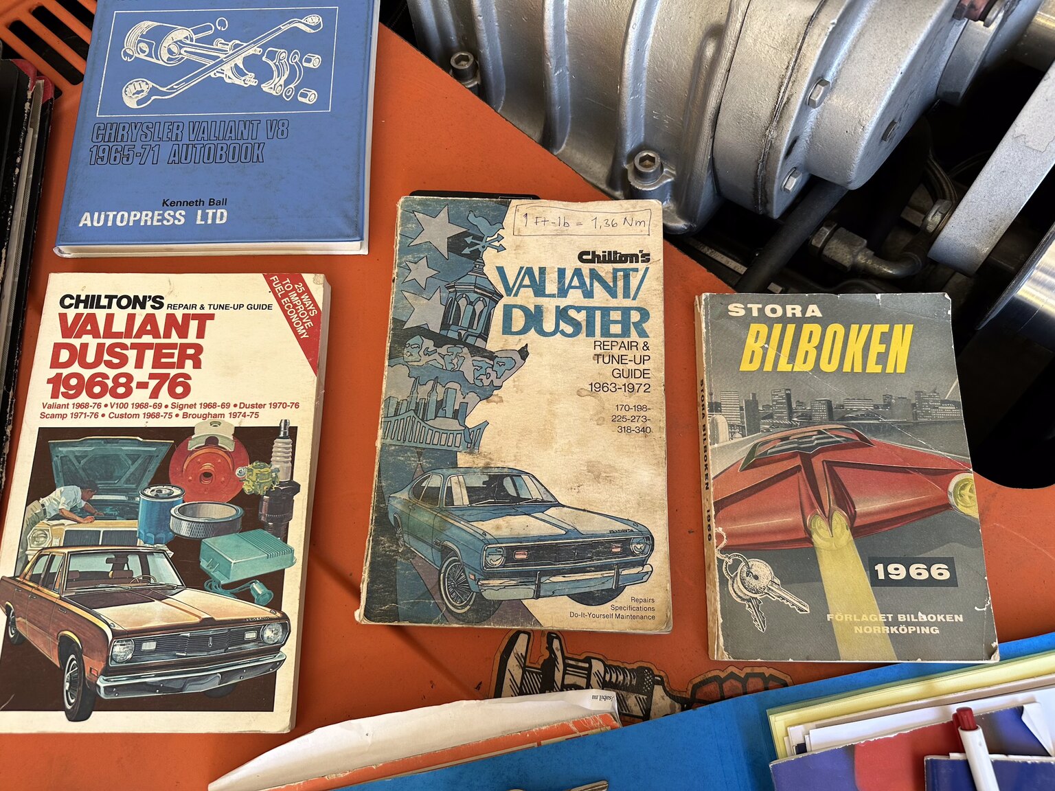 Dokumentation för 1966 Plymouth Valiant 100 2-door Sedan (2)