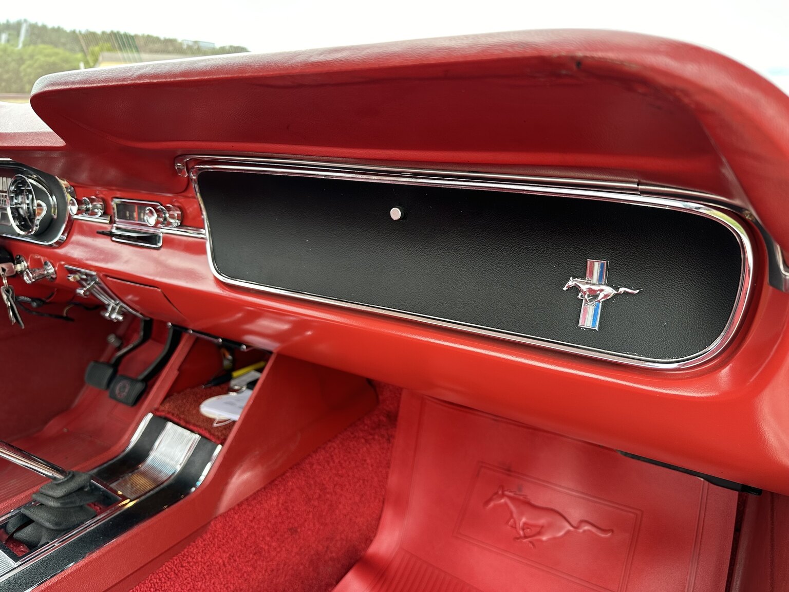 Interiörbild 1965 Ford Mustang HT