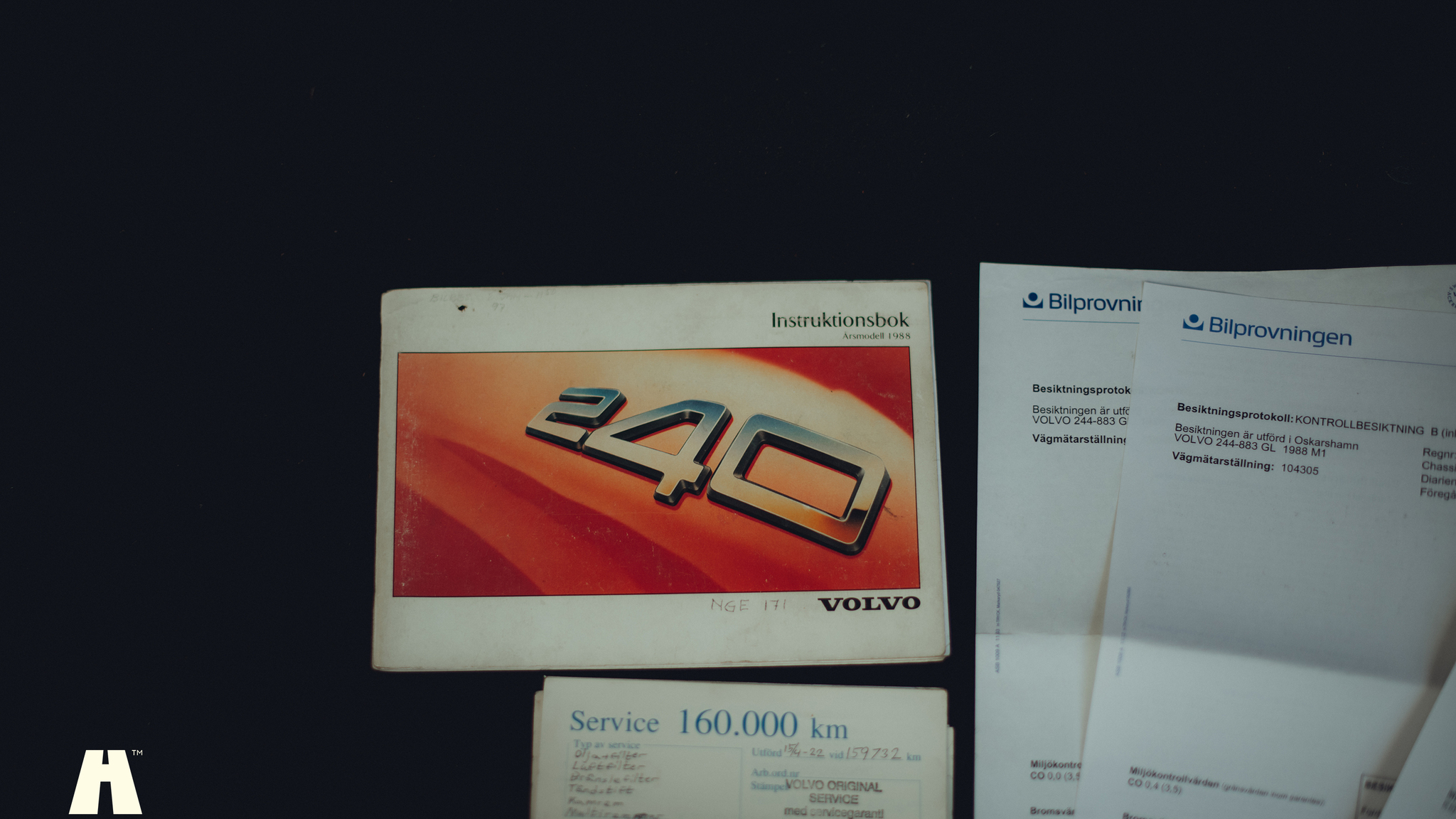 Dokumentation, 1988 Volvo 240 GL (2)