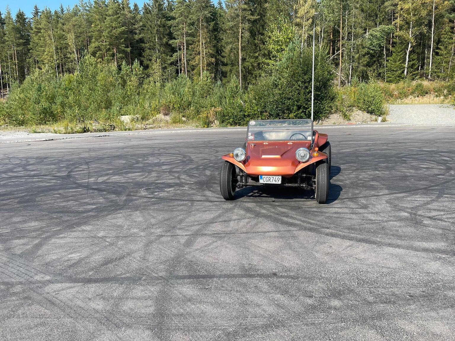 Exteriörbild på 1968 Volkswagen Beach Buggy