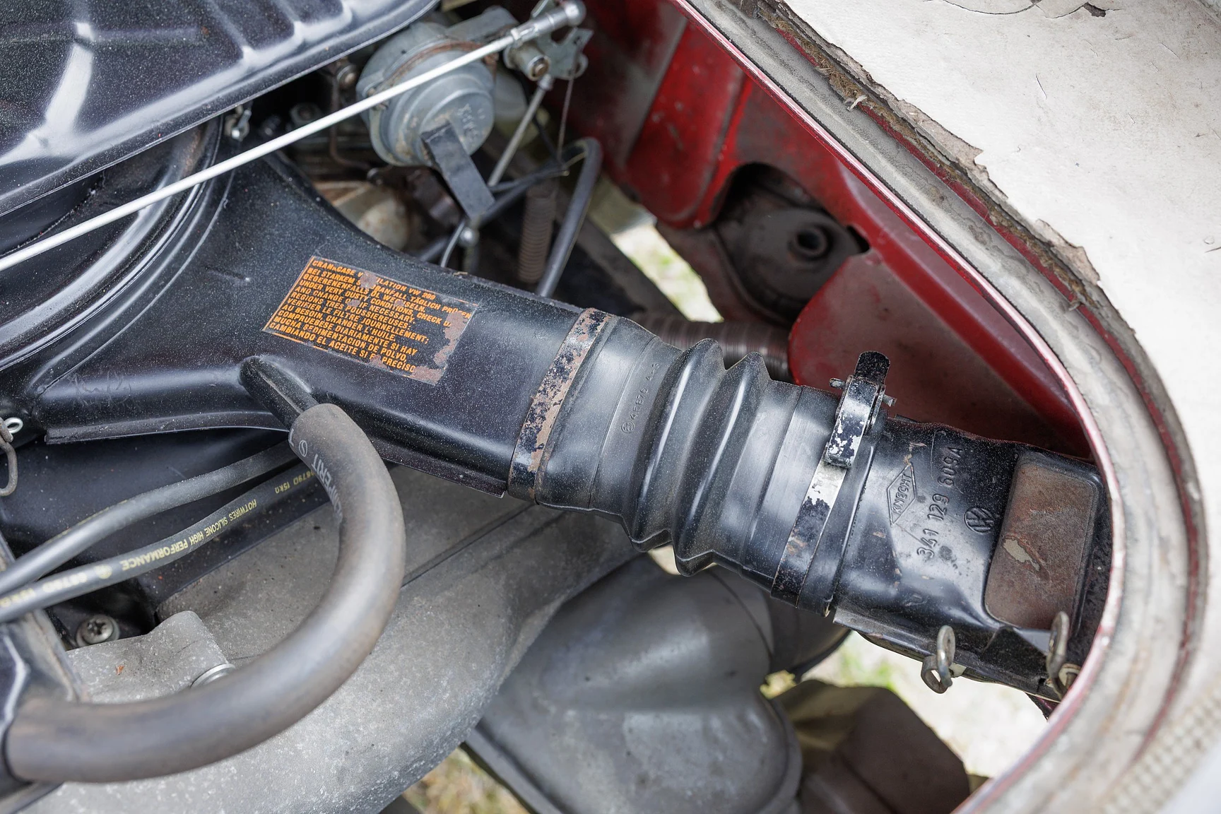 Image of 1968 Volkswagen Typ 34 1600 L Karmann-Ghia mechanics (39)