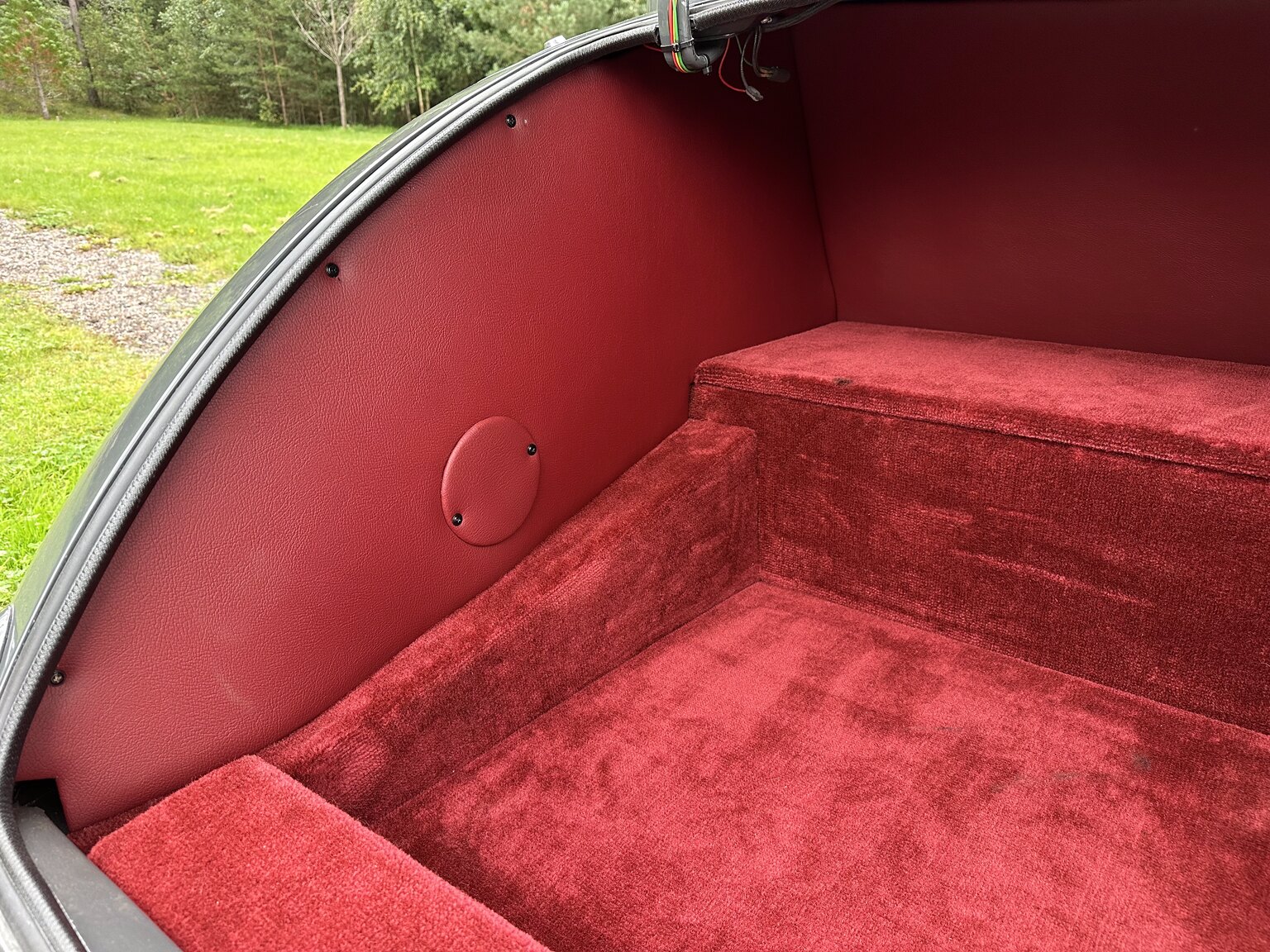 Interiörbild 1954 Jaguar Mark VII Saloon