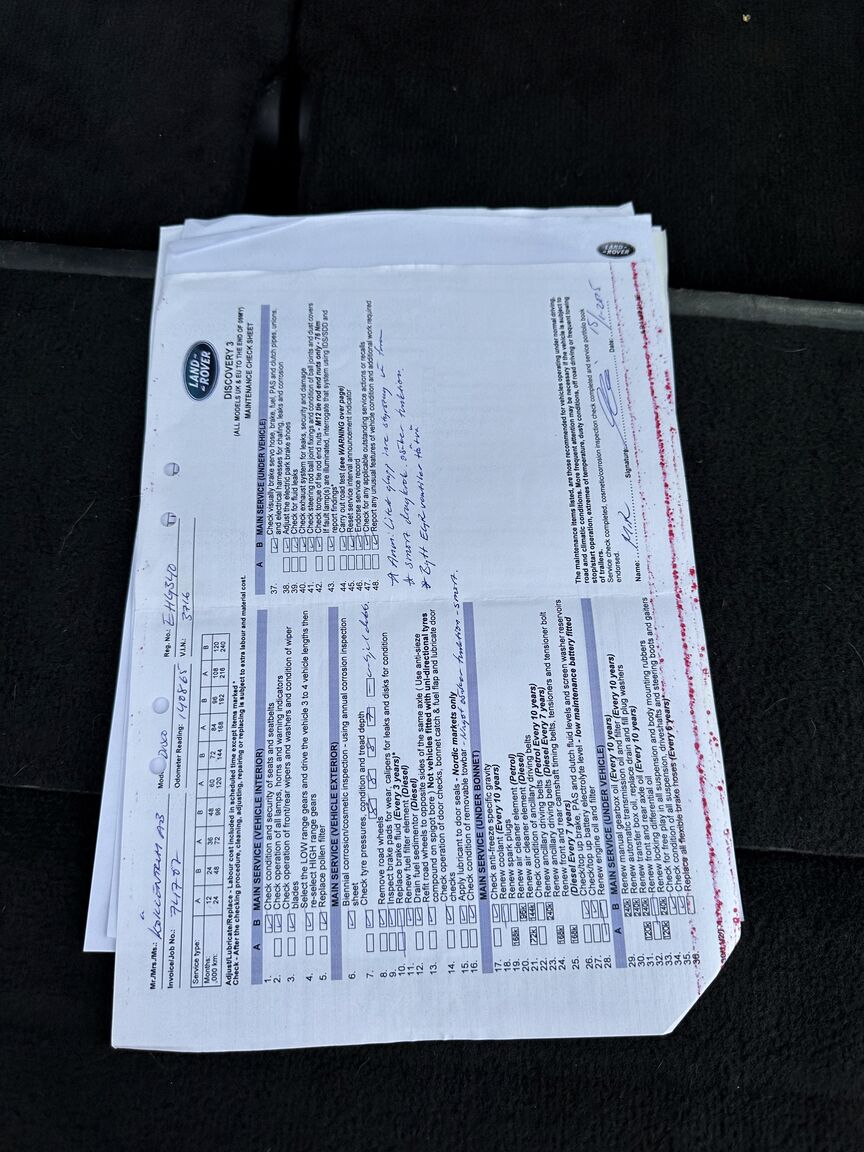 Dokumentation, 2008 Land Rover Discovery TDV6 SE (35)