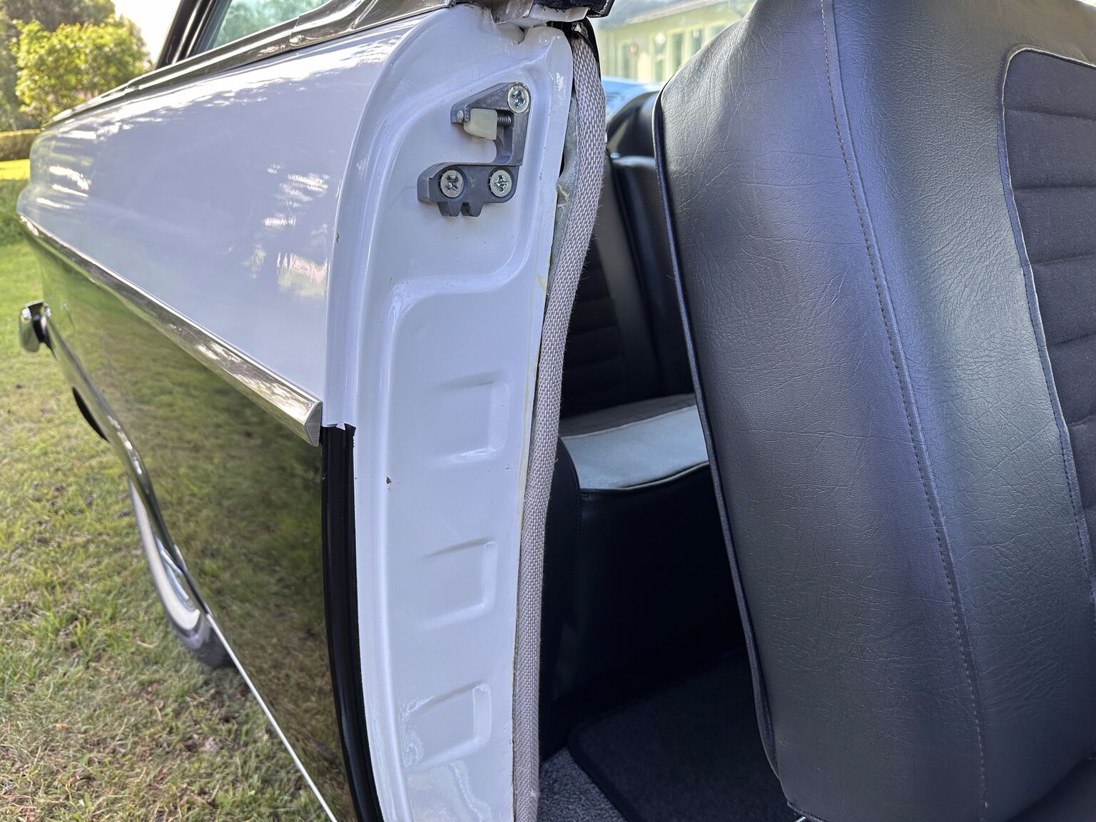 Interiörbild 1955 Ford Fairlane Crown Victoria