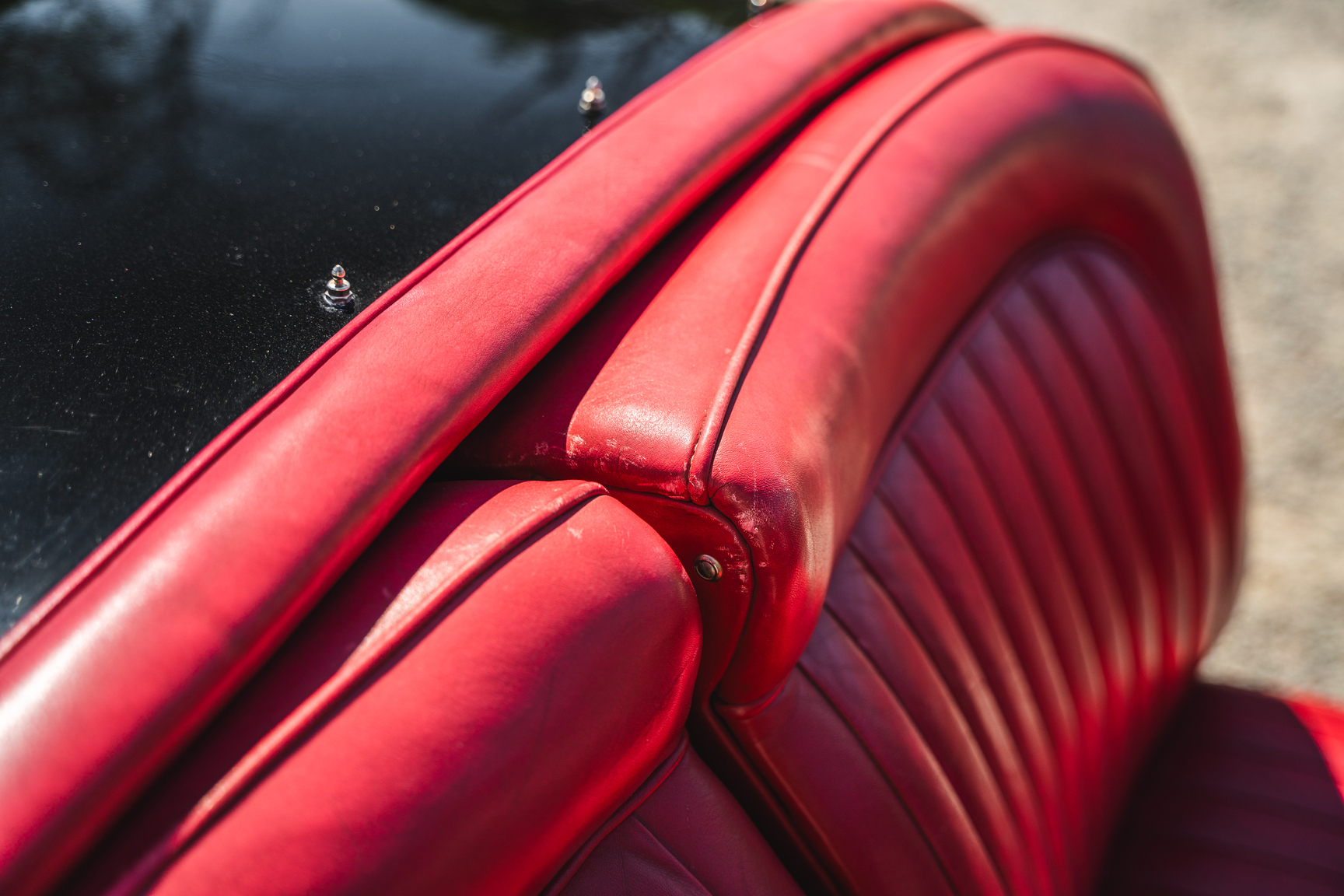 Interiörbild 1951 Jaguar XK 120