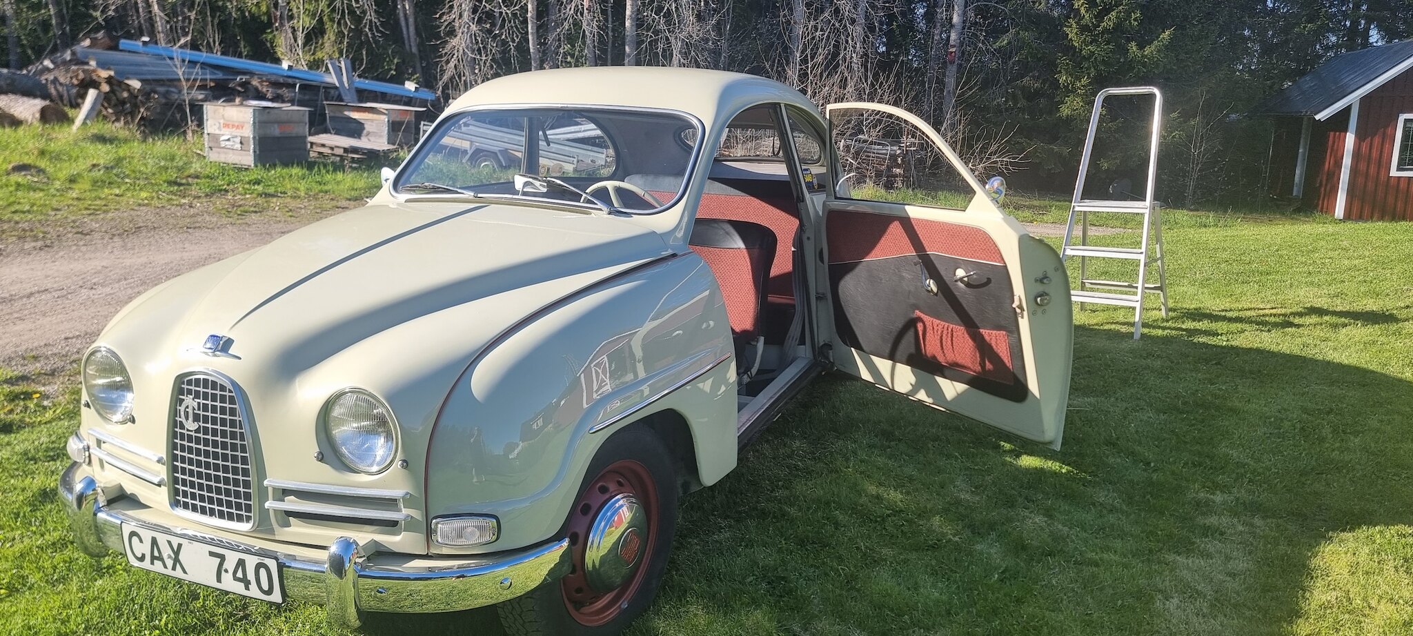 Aussenfoto 1959 SAAB 93B Deluxe