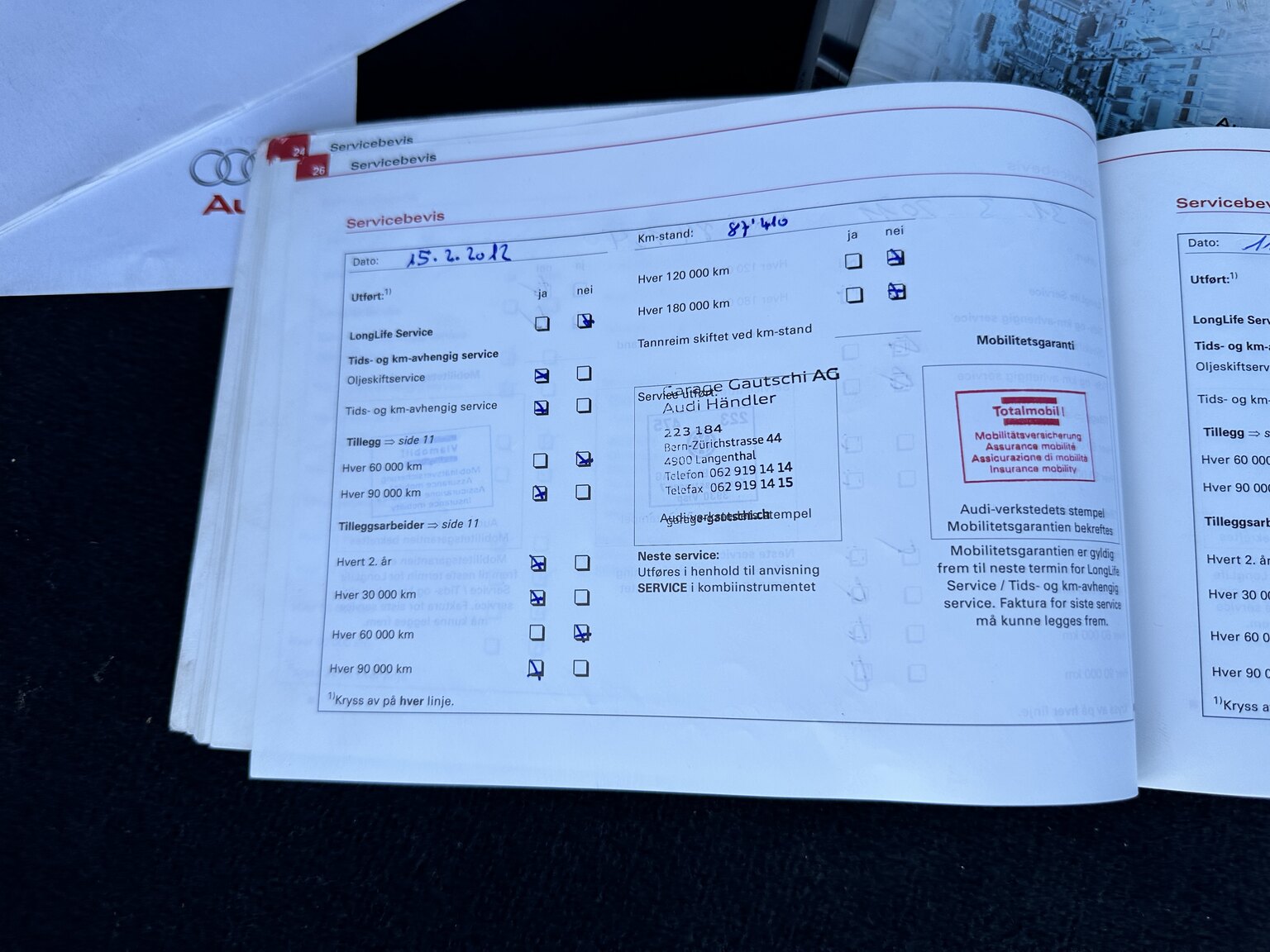 Documentation for 2003  Audi RS6 C5