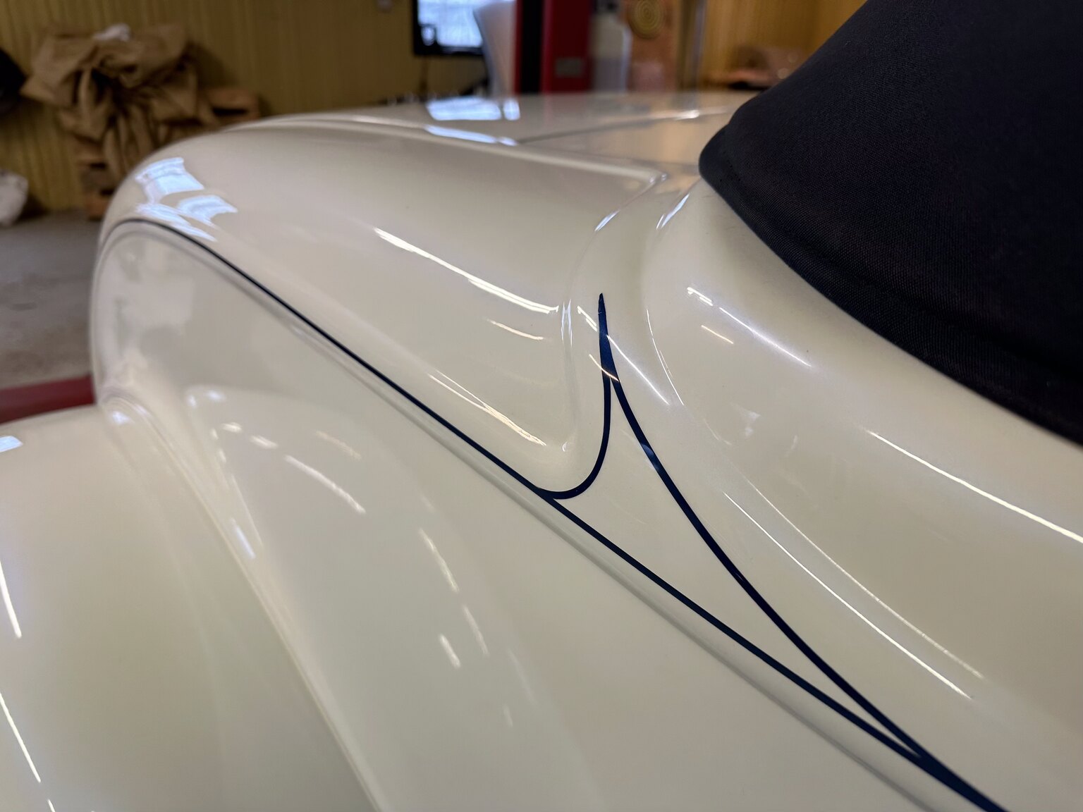 Aussenfoto 1932 Custom Ford Rod White Ice