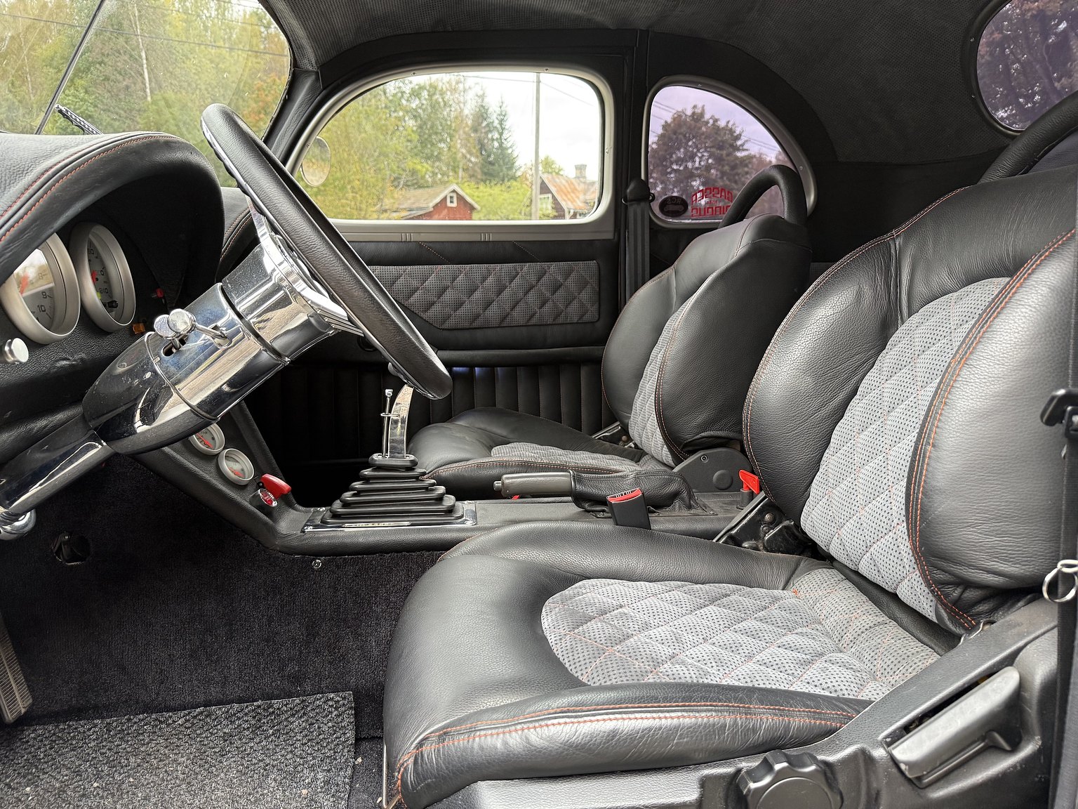 Interior image of 1939 Ford Fordor "Forvette"