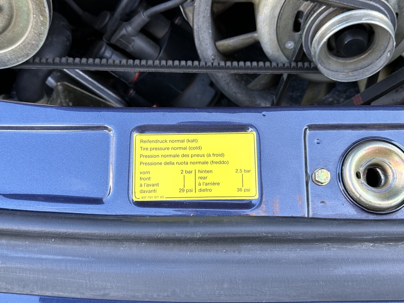 Image of 1986 Porsche 911 Carrera 3.2 mechanics