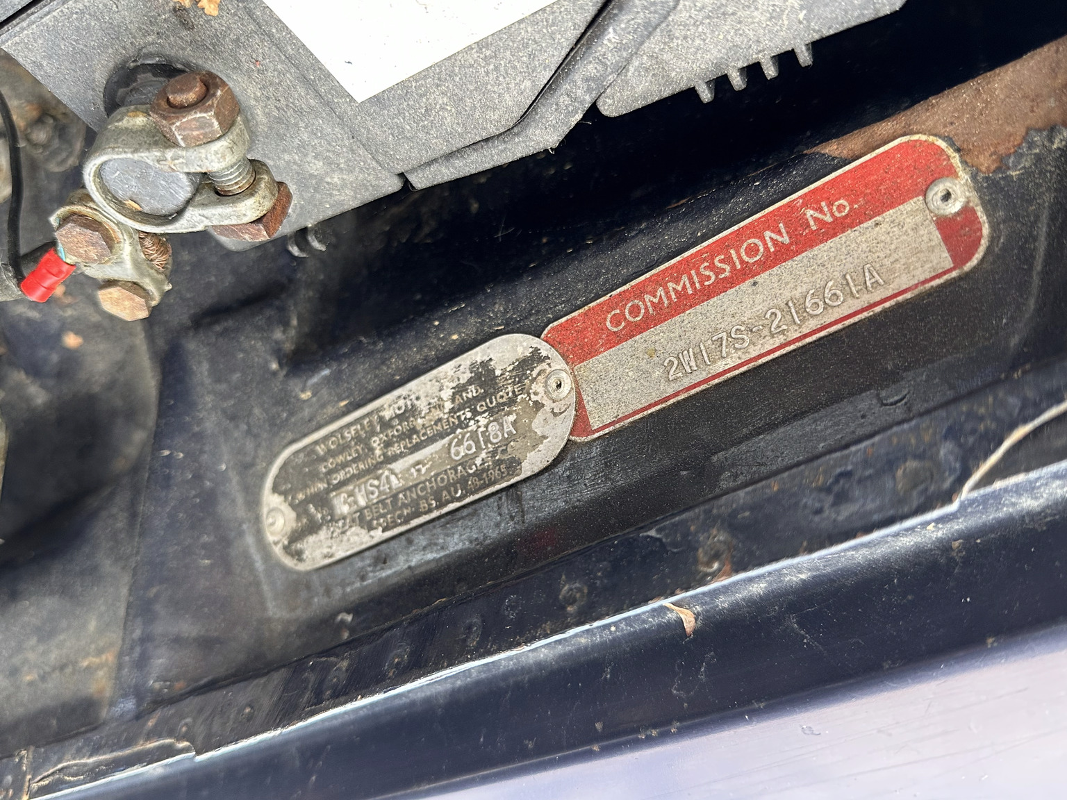 Image of 1968 Wolseley 18/85 1.8 (9) mechanics