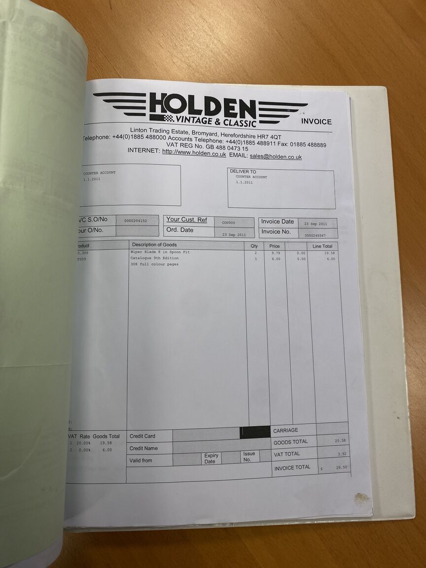 Dokumentation för 1960 Berkeley B95 (35)
