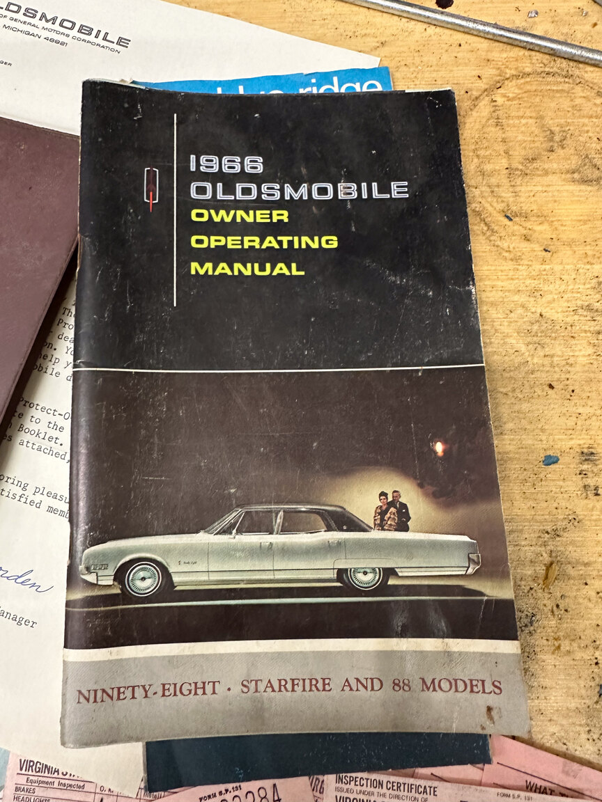 Dokumentation för 1966 Oldsmobile Dynamic 88 Celebrity (3)