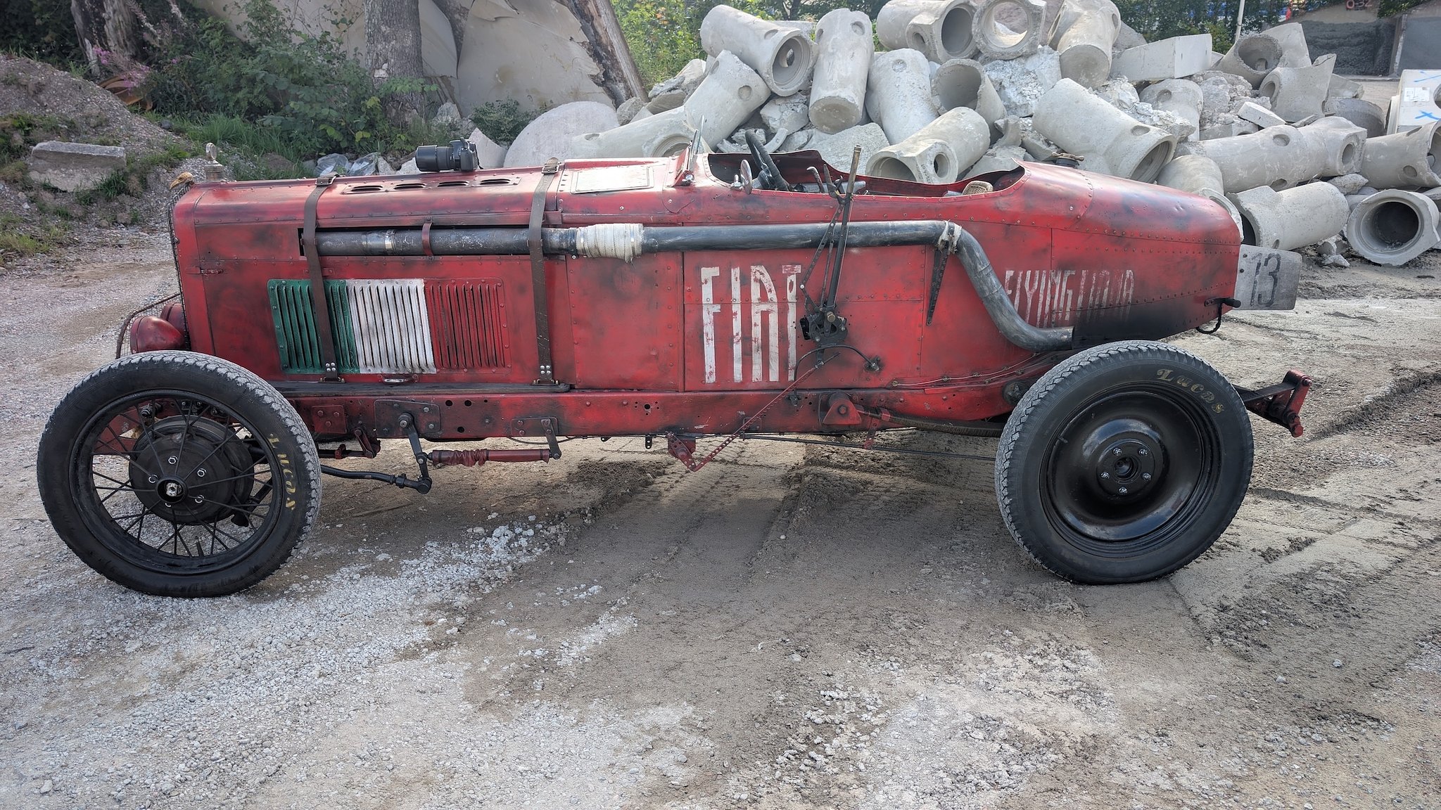 Exterior image of 1929 FIAT 321C (521c) "Flying Fiona"