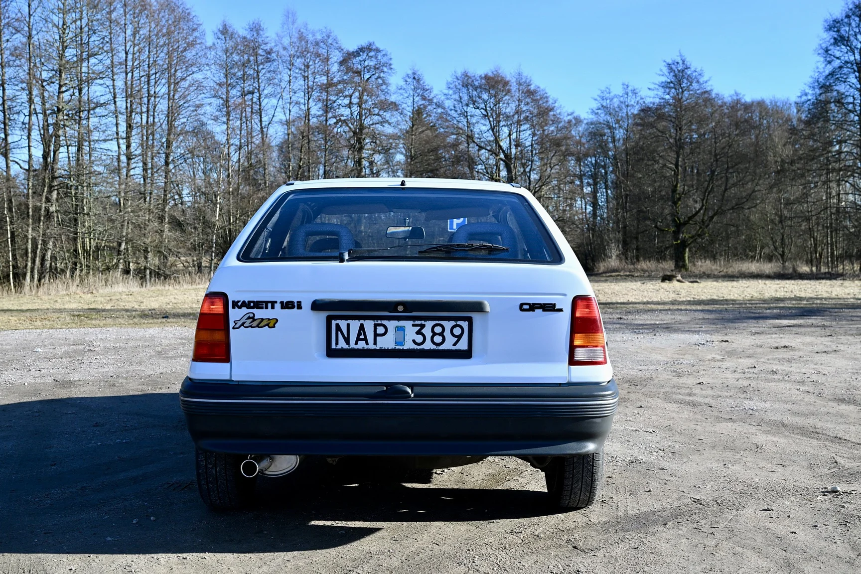 Exteriörbild på 1991 Opel Kadett Fun - NO RESERVE (1)