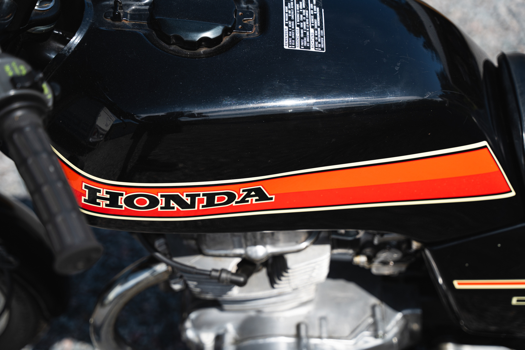 Exterior image of 1981 Honda CB250N