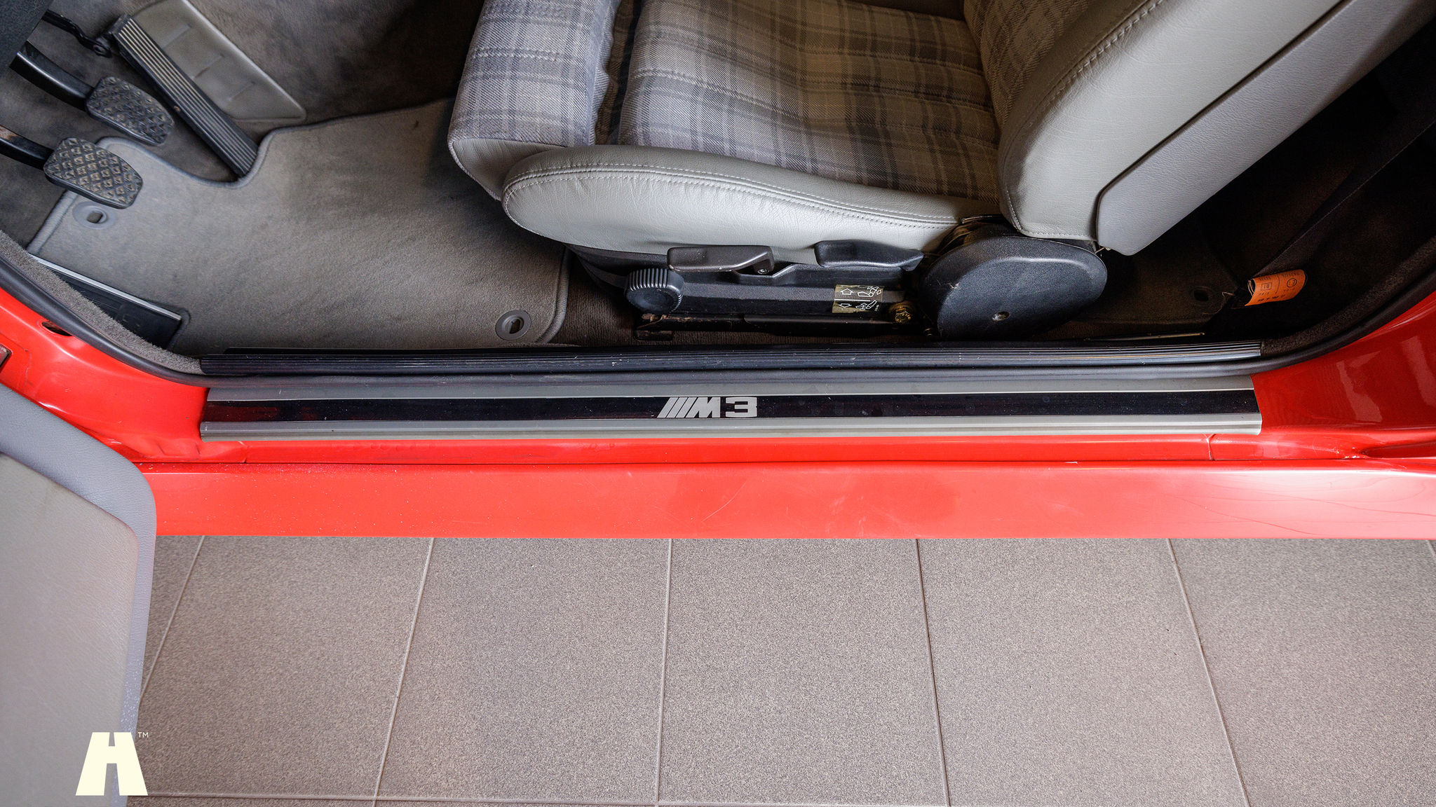 Interiörbild 1988 BMW E30 M3 EVO II
