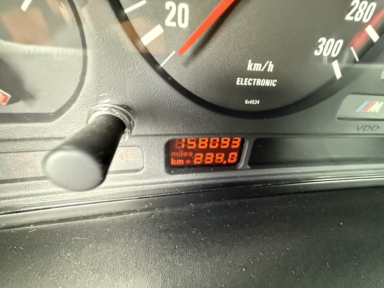 Innenraumfoto von 1989 BMW M5