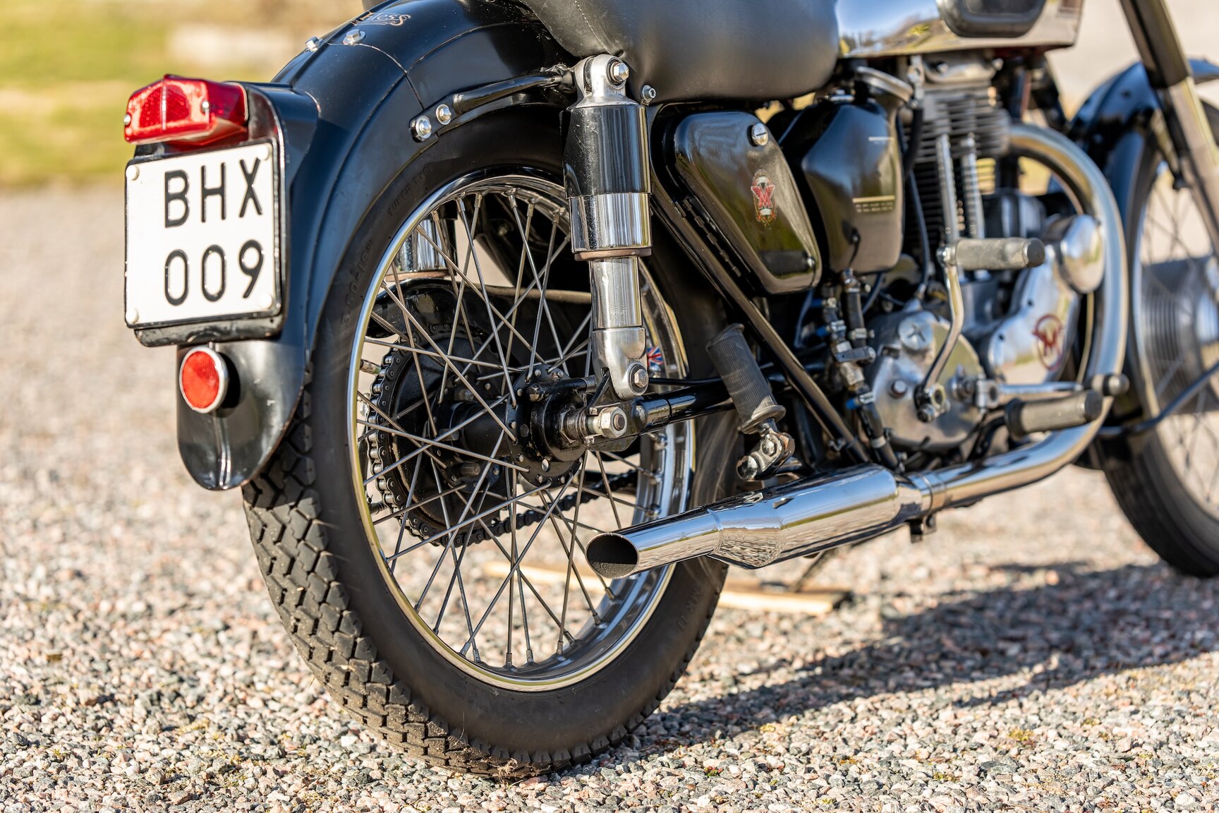 Aussenfoto 1954 MATCHLESS 500CC G80S