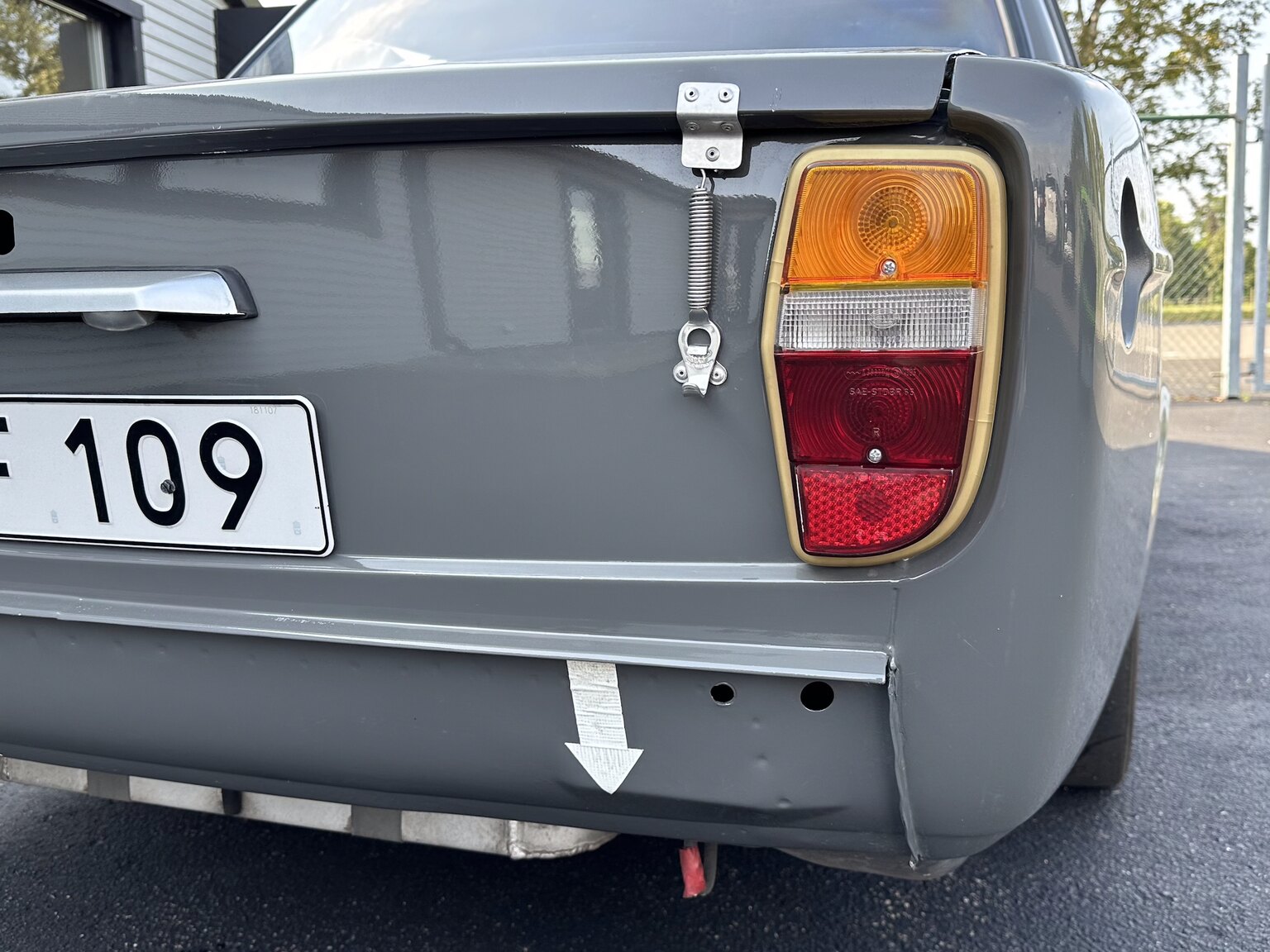 Aussenfoto 1969 Volvo 142 race car