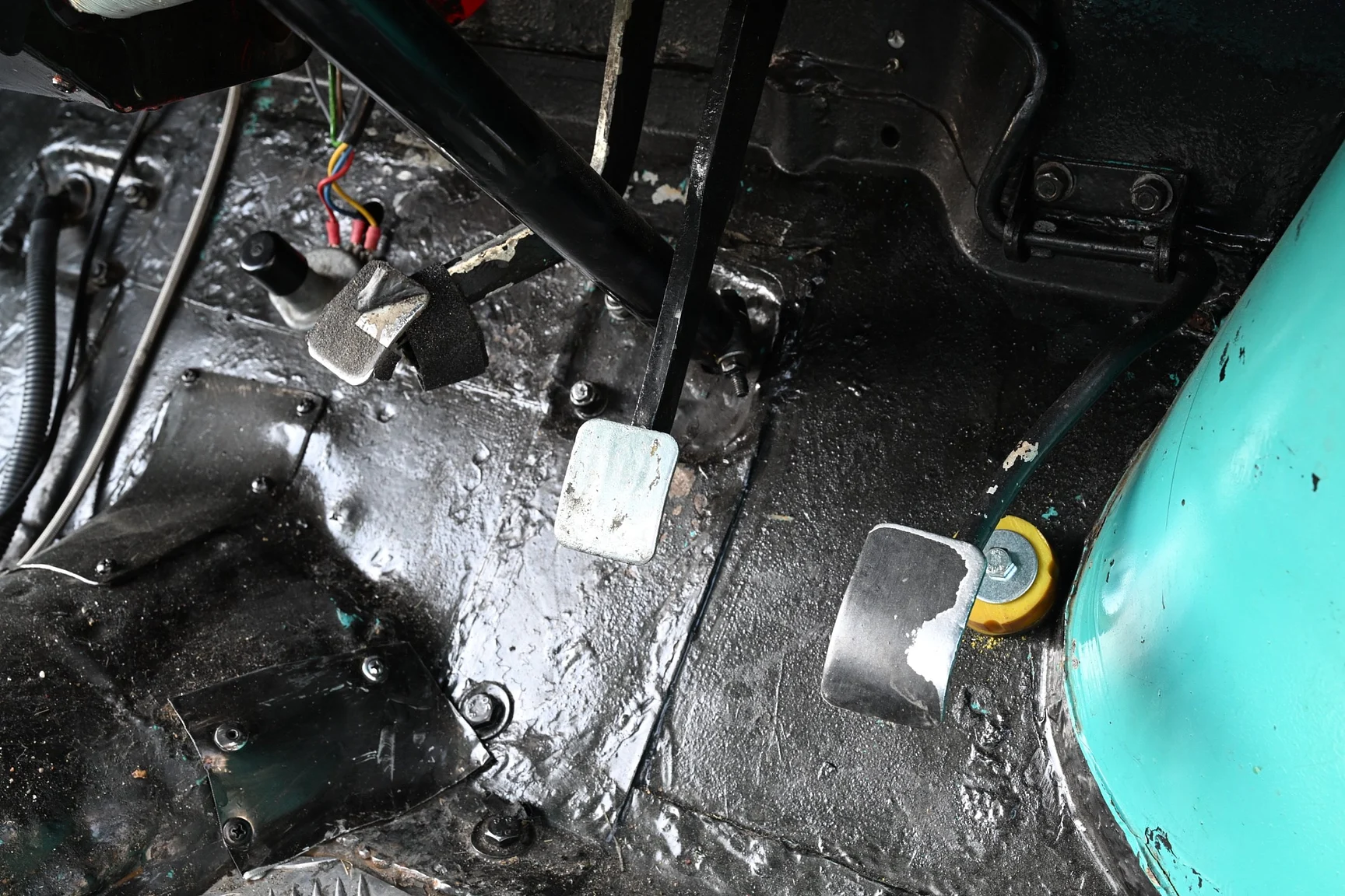 Interiörbild 1964 BMC  Cooper 970S (7)