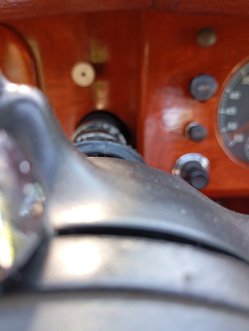 Interior image of 1954 Jaguar Mark VII