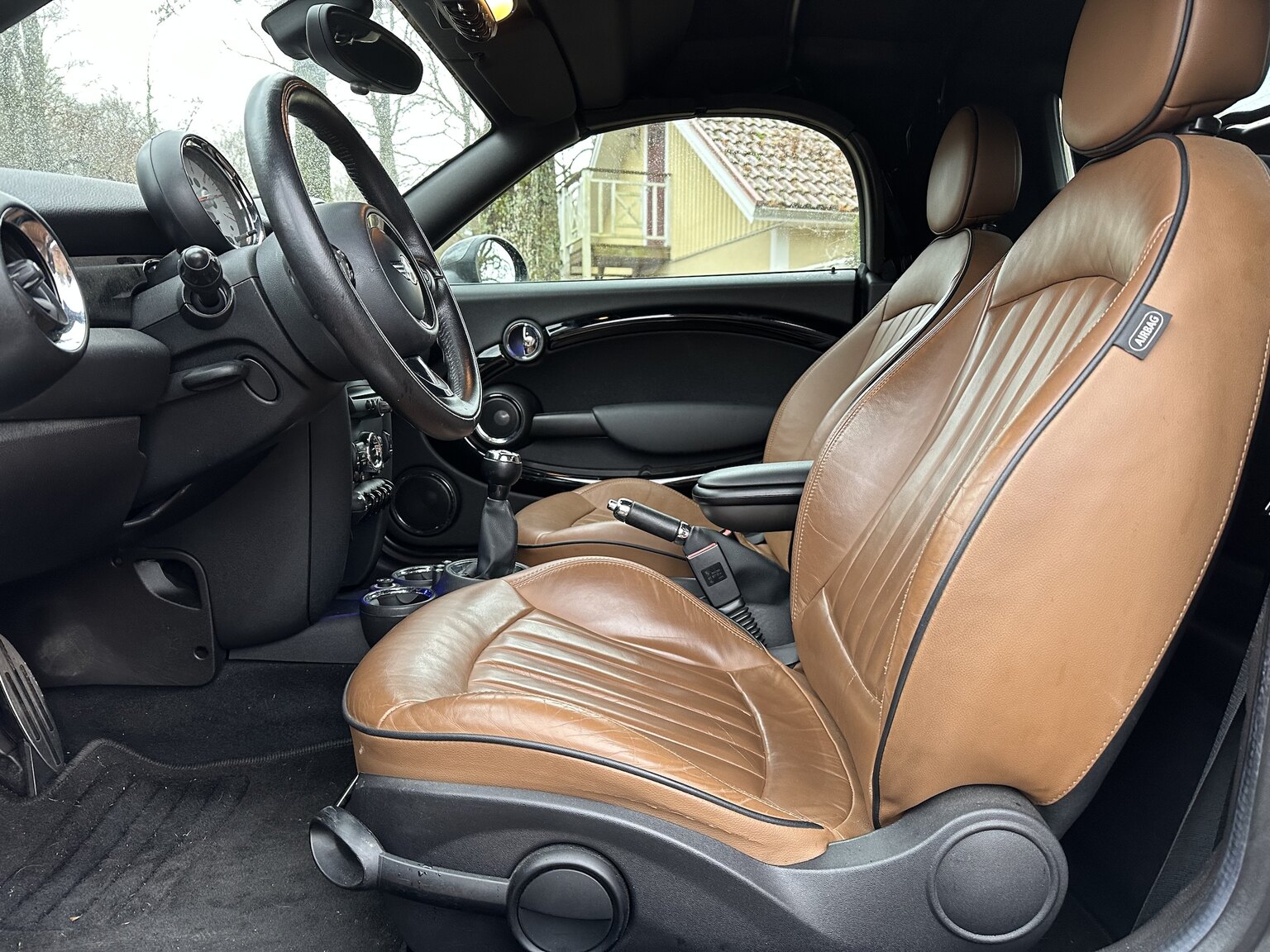 Interiörbild 2012 Mini Cooper SD Roadster