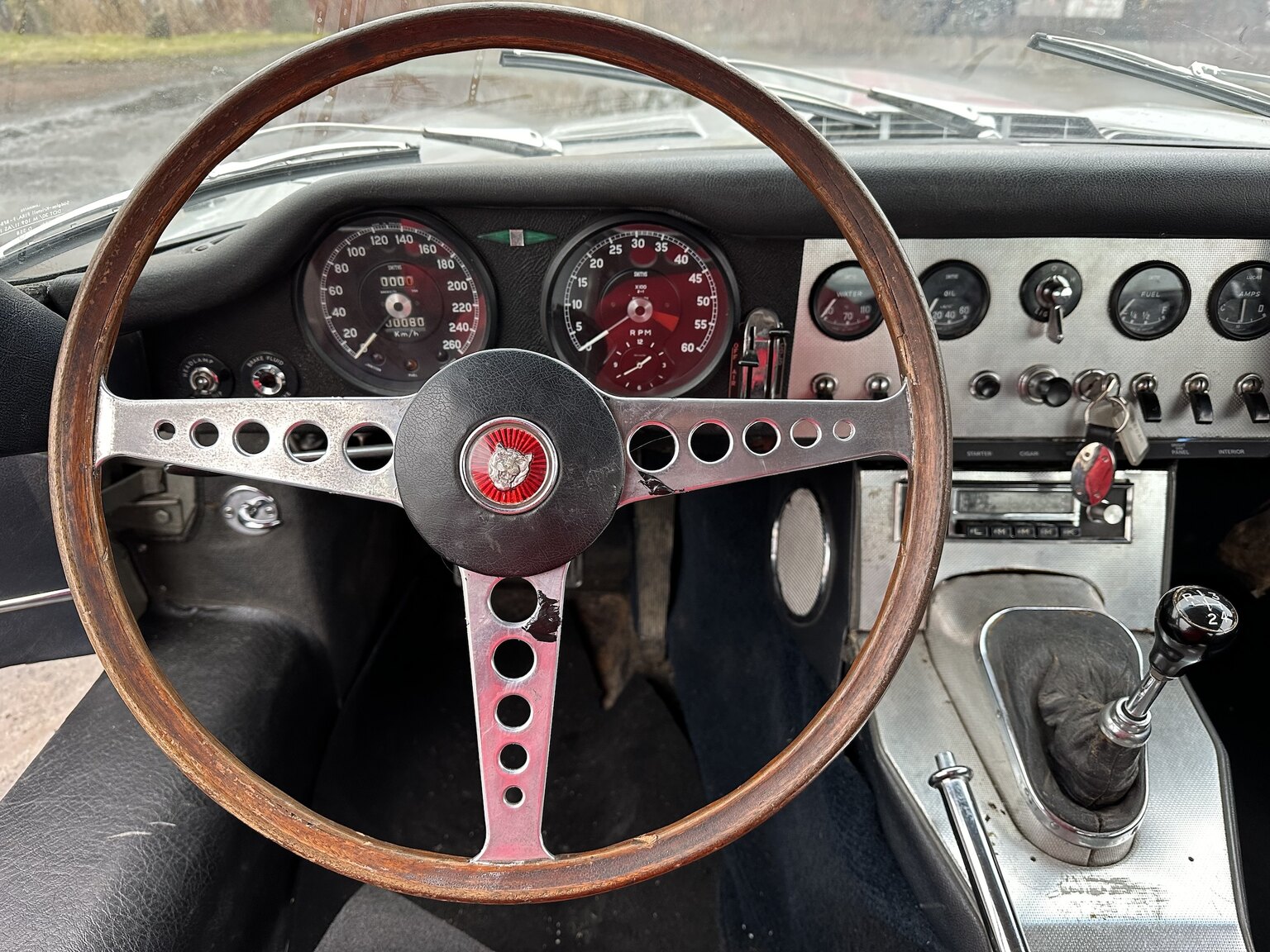 Interior image of 1962 Jaguar E-Type 3.8 Series I