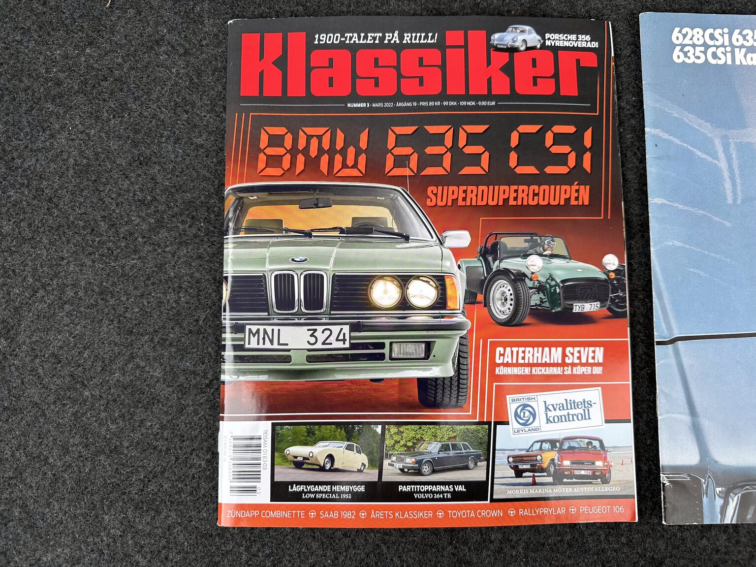 Dokumentation, 1986 BMW 635CSi