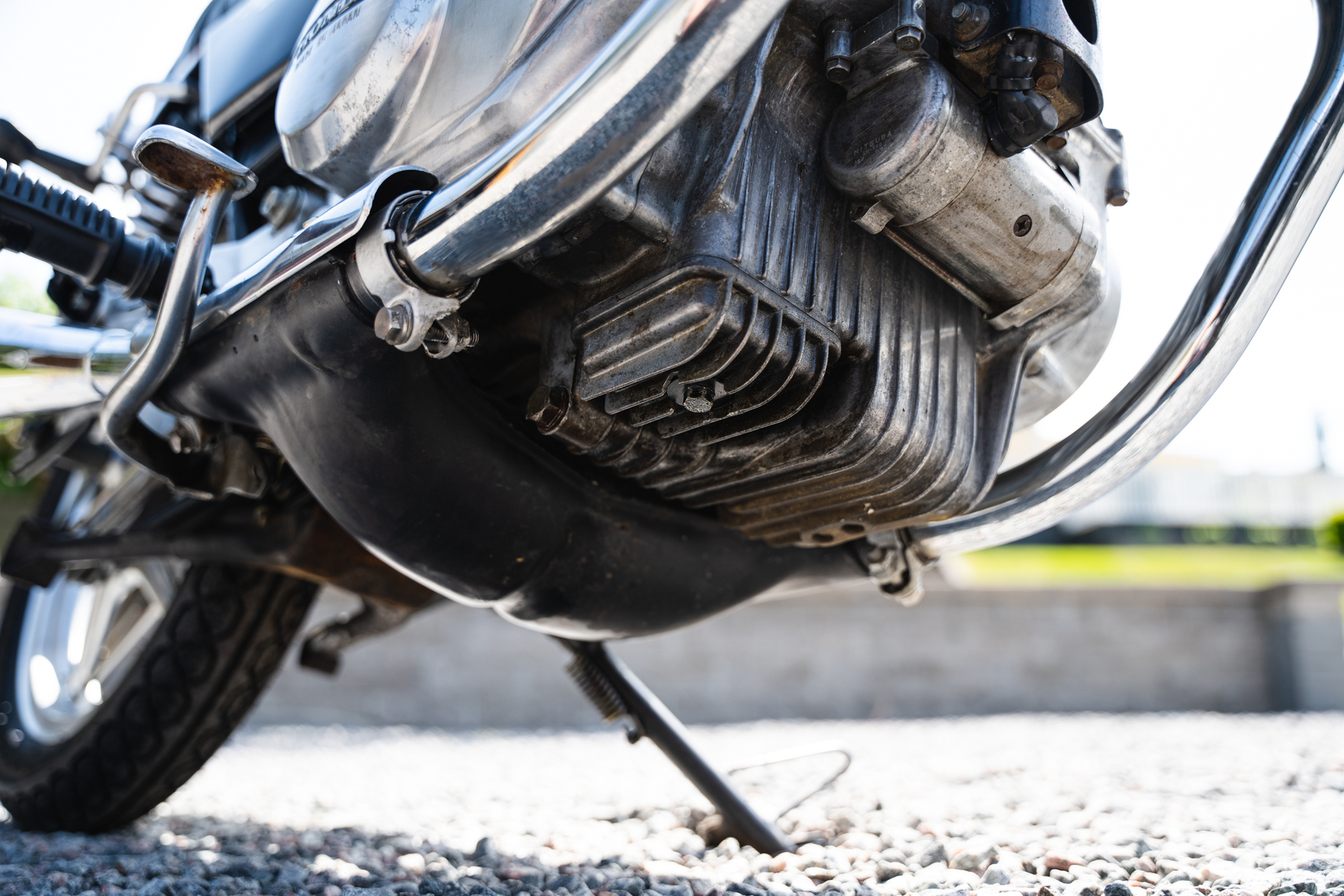 Image of 1981 Honda CB250N mechanics