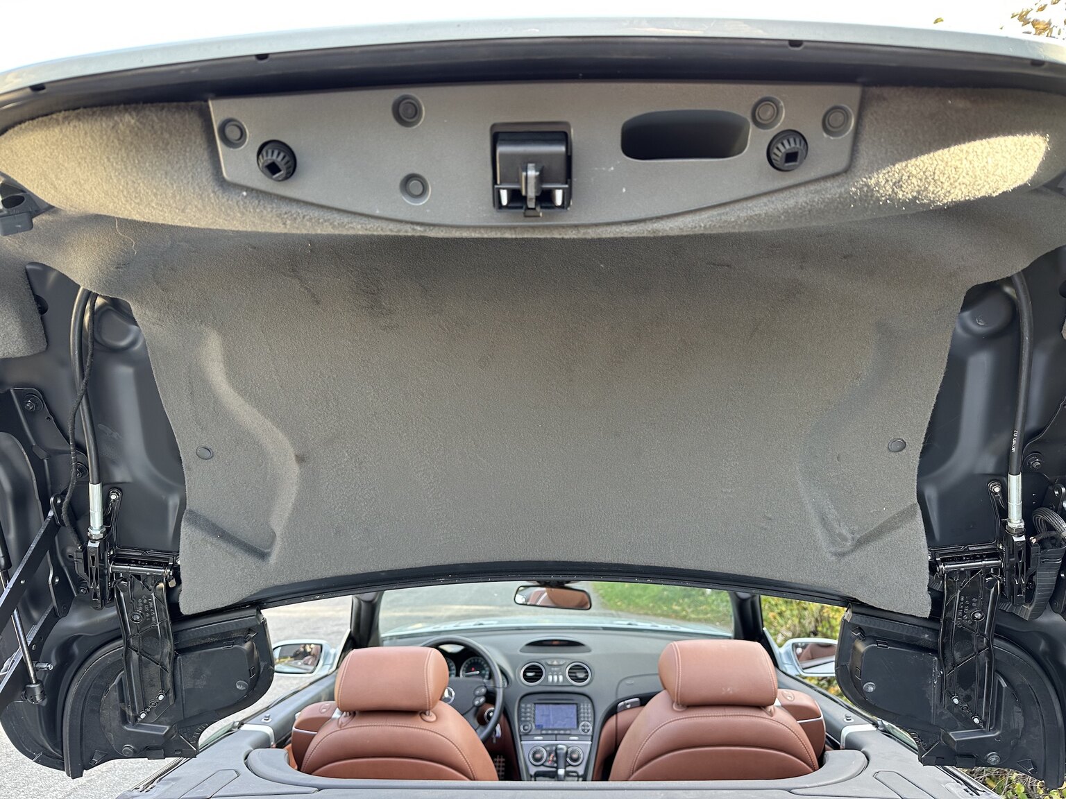 Interiörbild 2007 Mercedes-Benz SL500 AMG