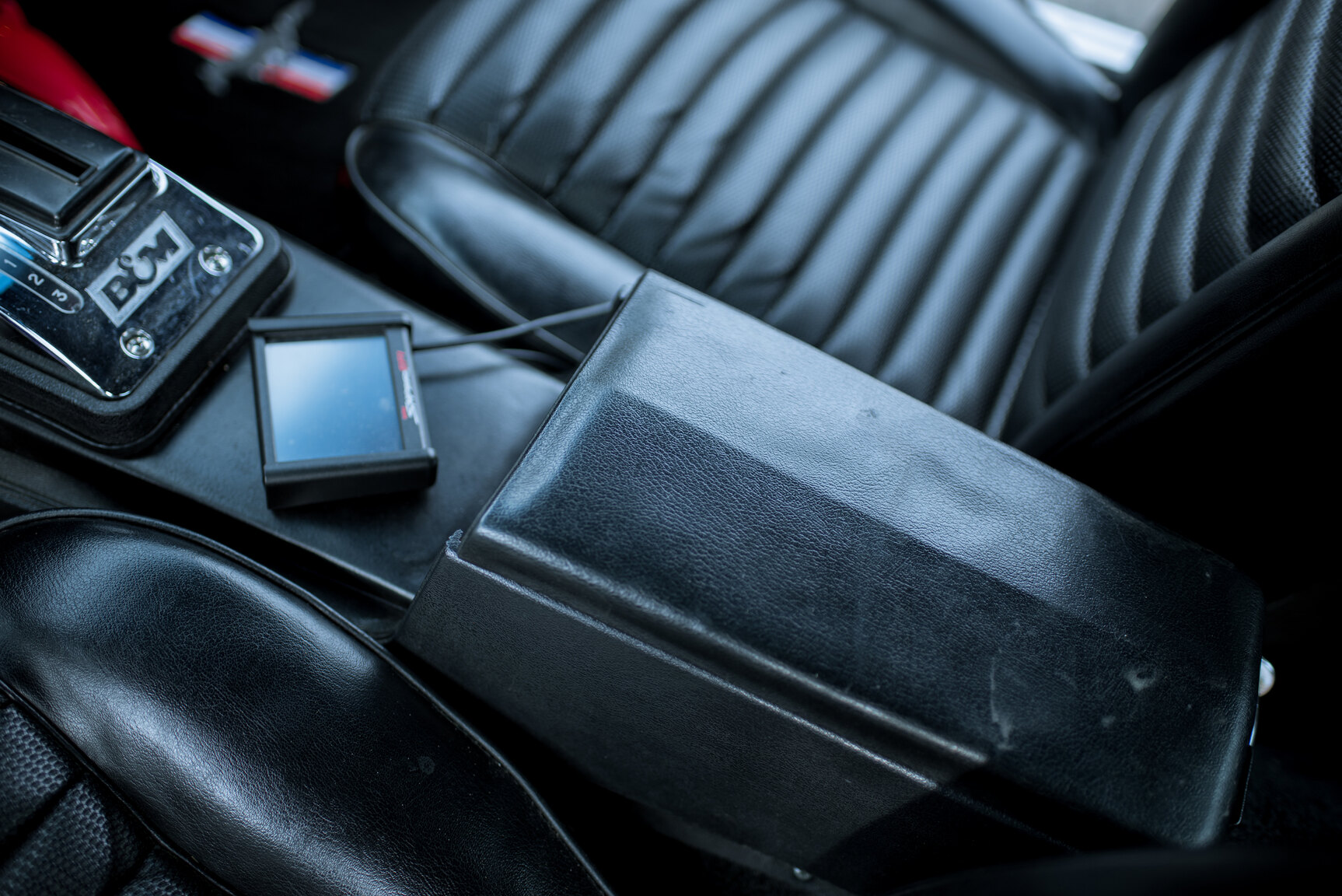 Innenraumfoto von 1969 Ford Mustang Mach 1