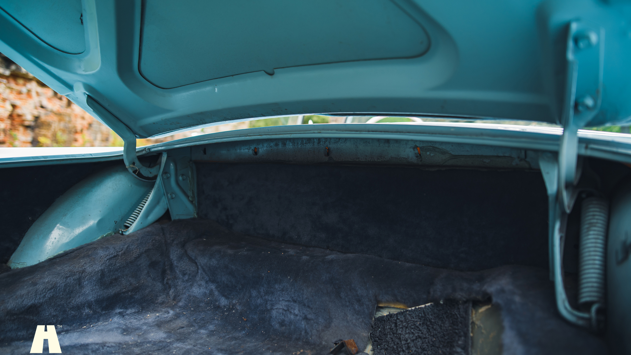 Interiörbild 1957 Ford Thunderbird D-Code