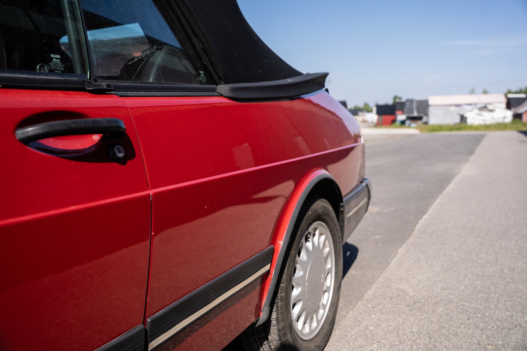Exterior image of 1988 Saab 900 Turbo Convertible