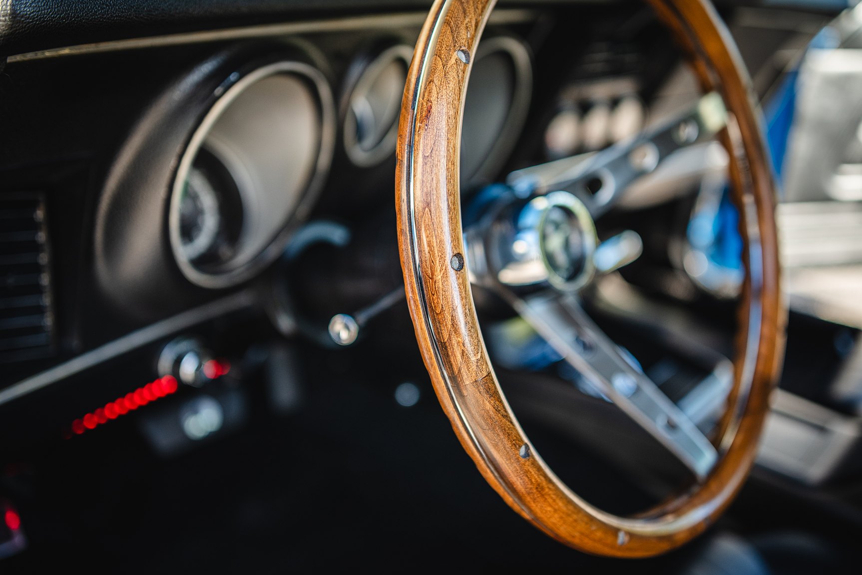 Innenraumfoto von 1971 Ford Mustang Mach 1