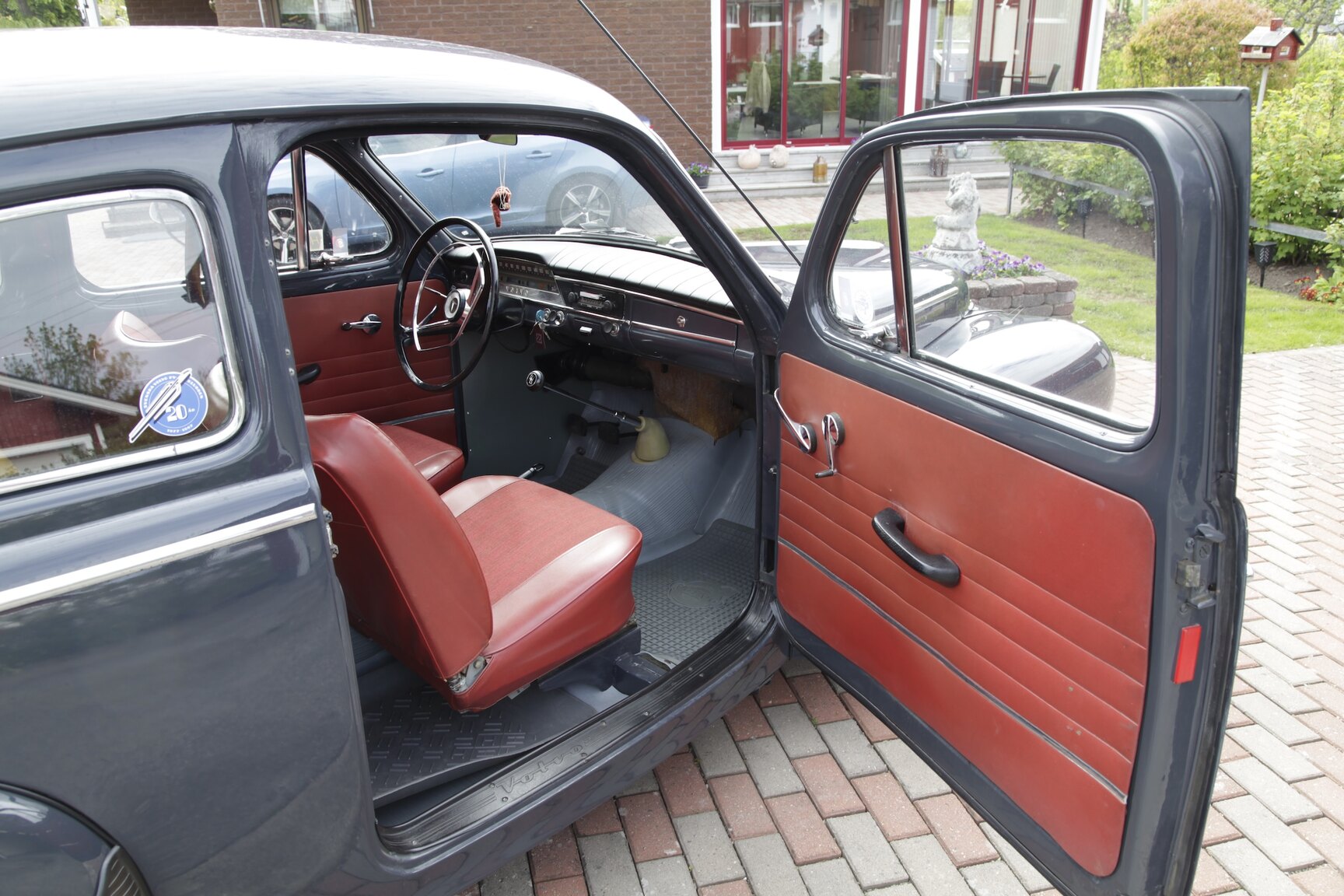 Interiörbild 1964 Volvo PV544E 1.8