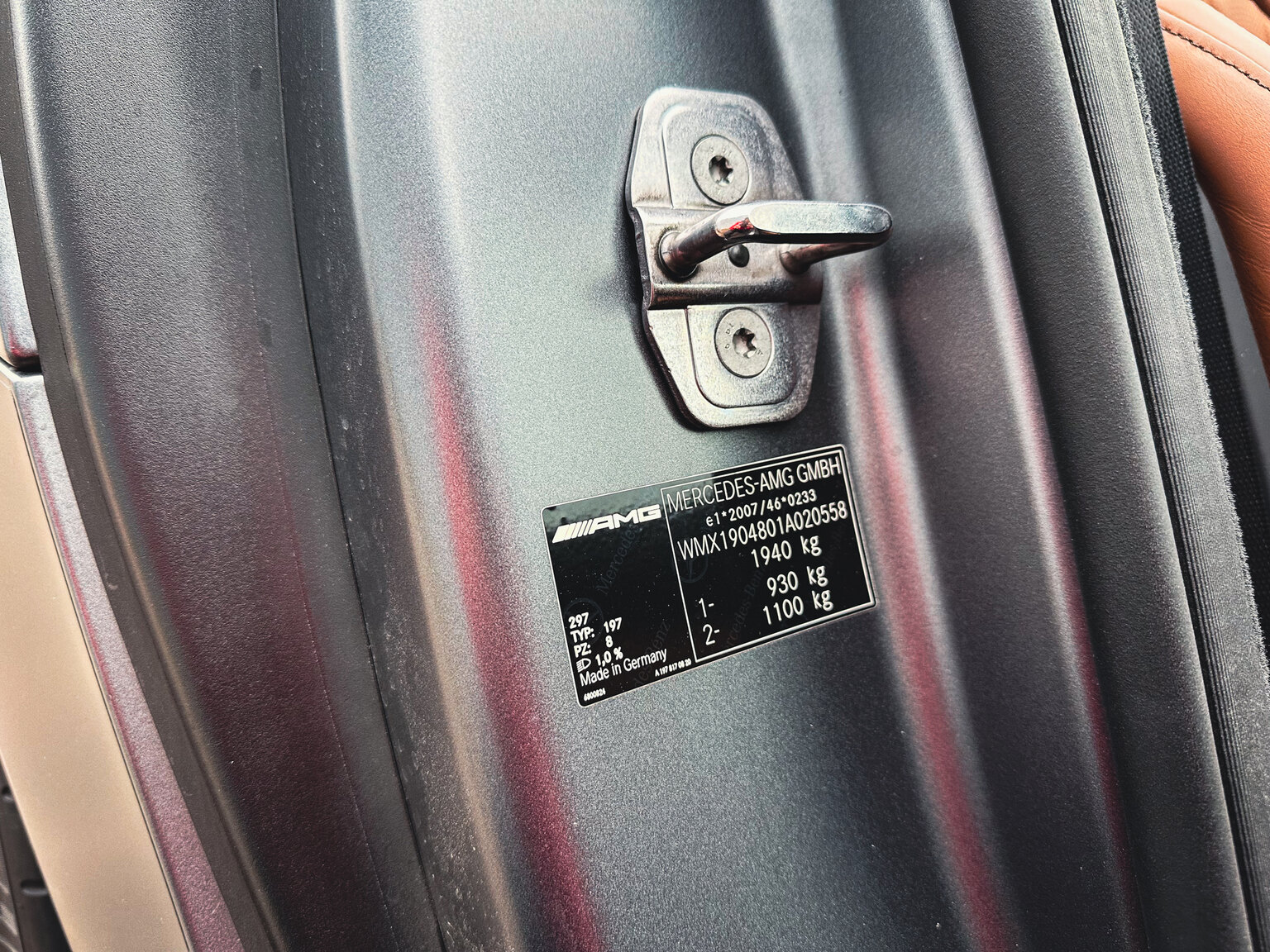 Interiörbild 2018 Mercedes Benz AMG GT C (34)