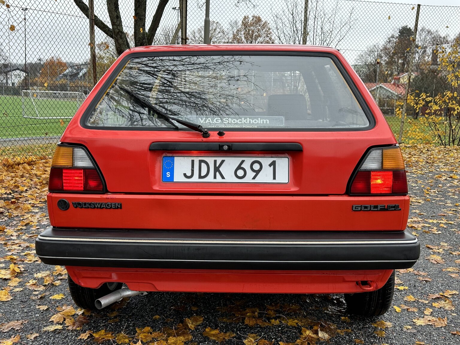 Exterior image of 1985 Volkswagen Golf CL