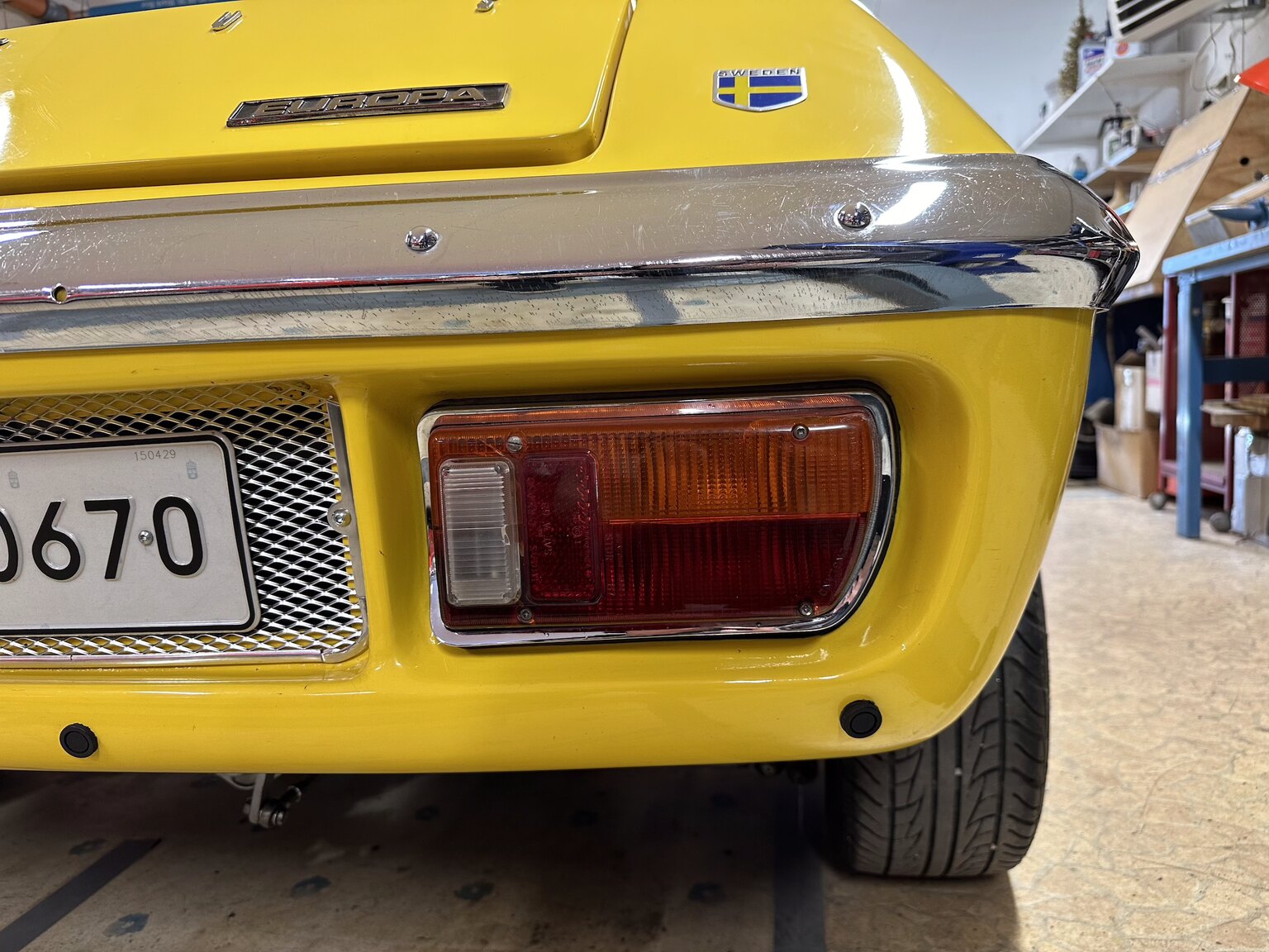 Aussenfoto 1970 Lotus Europa S2
