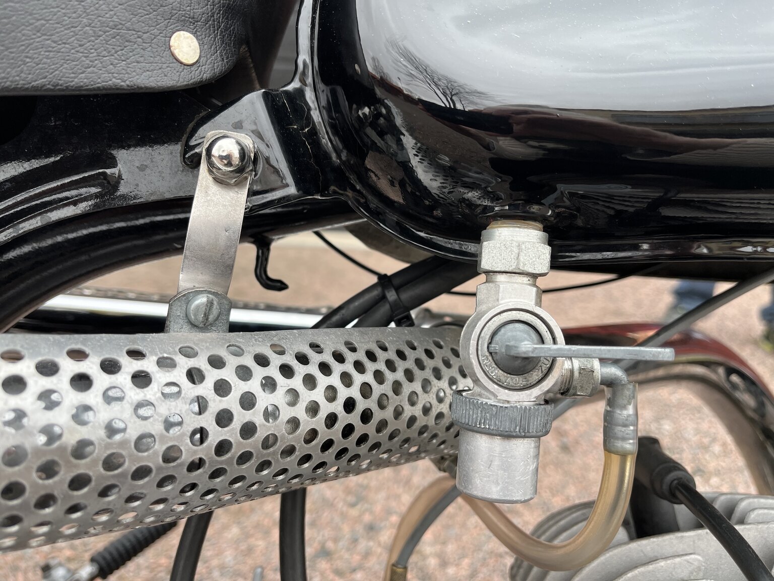 1958 Husqvarna 283 "Guldpilen", Mekanik